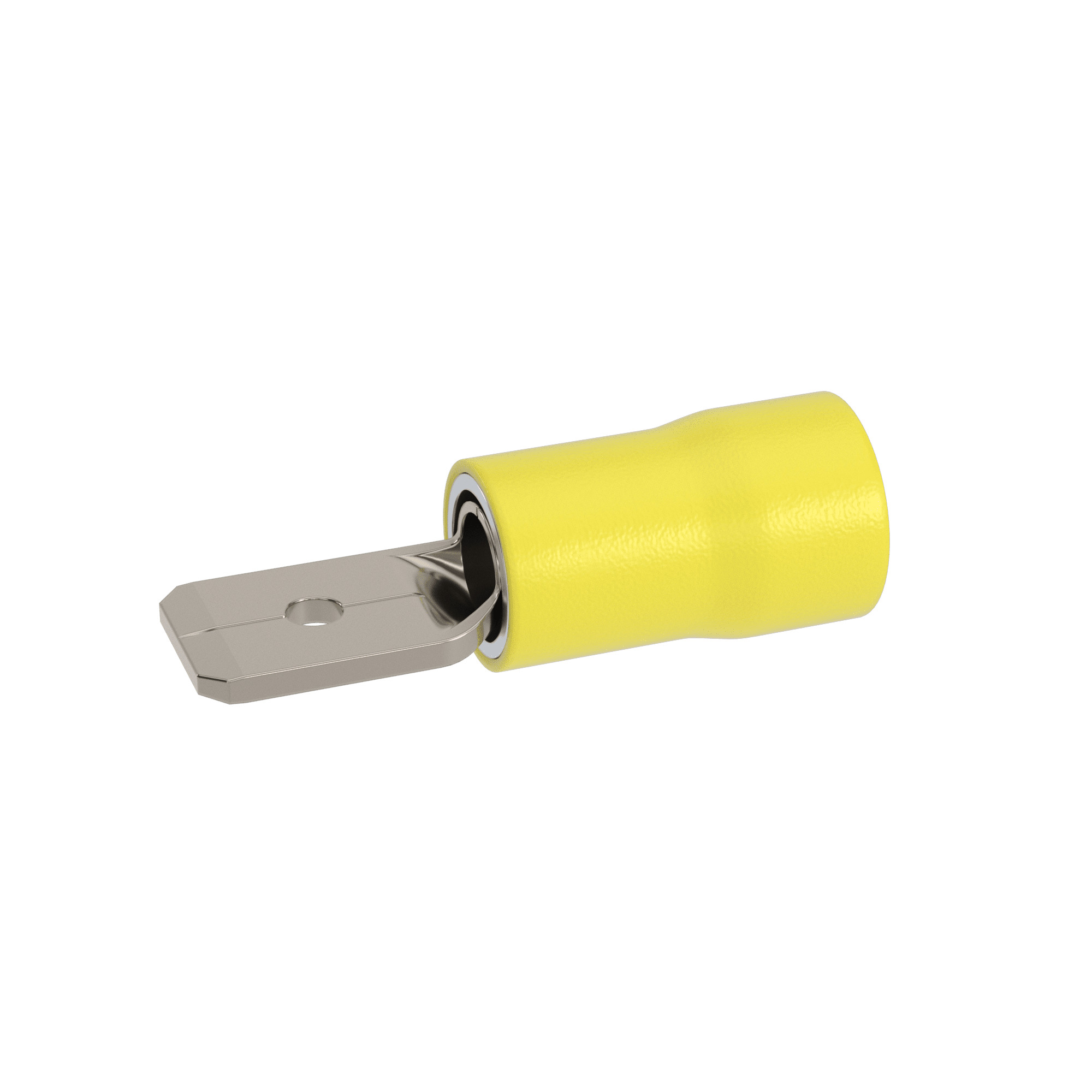 Разъёмы плоские изолированные (РПИ) Наконечник-разъем плоский, вилка 6.3x0.8, изолированный фланец, для кабеля сечением до 6.0кв.мм DKC|ДКС