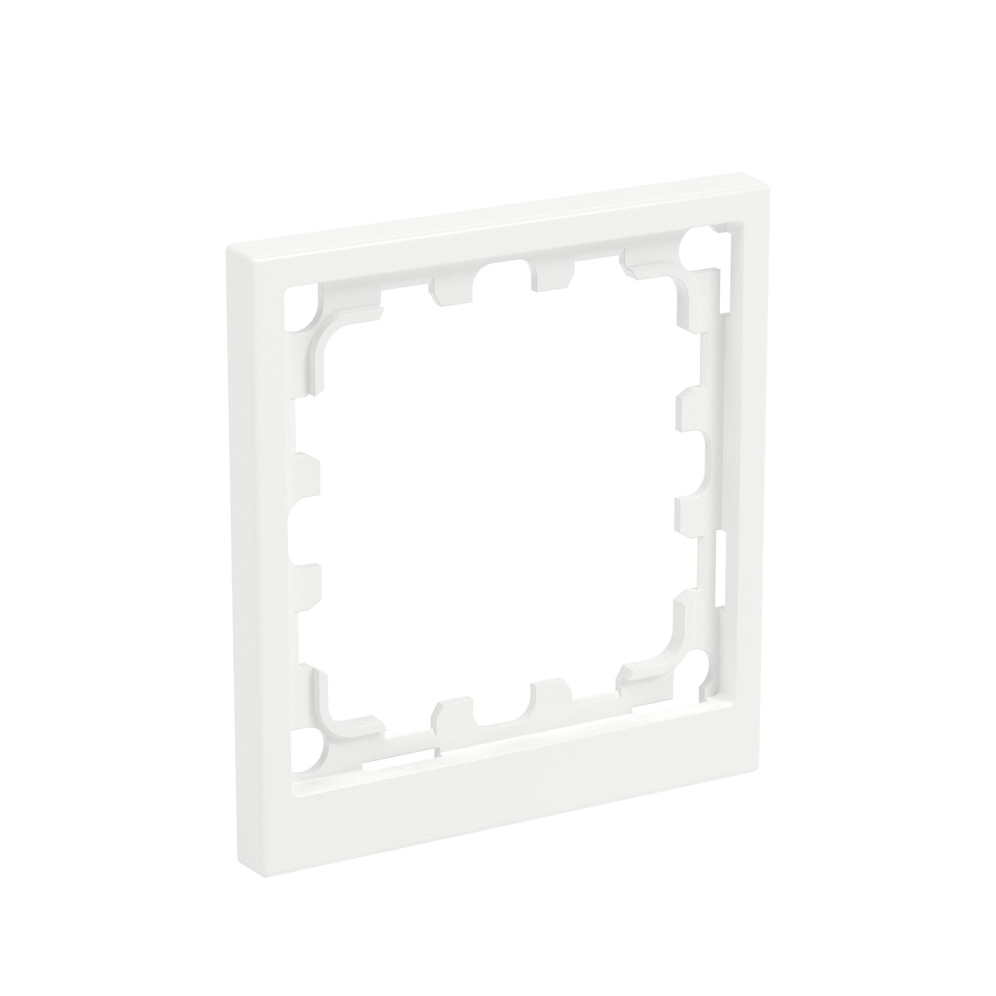 Рамка на 1 пост, KANT, белая магнолия