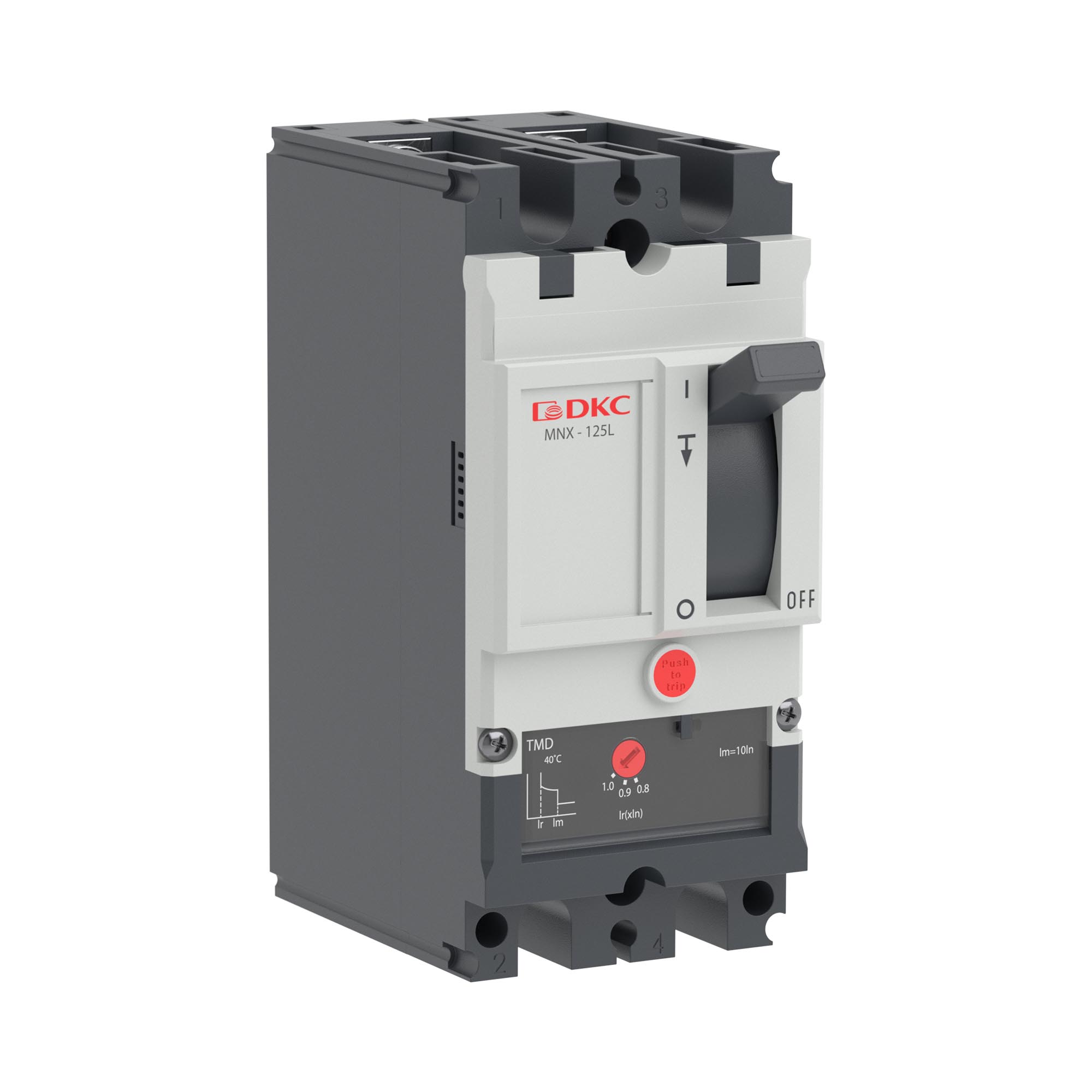 Автоматические выключатели в литом корпусе YON pro MNX Авт. выкл. YON pro MNX125L 2P 63A 70kA при AC240V расц. TMD DKC|ДКС