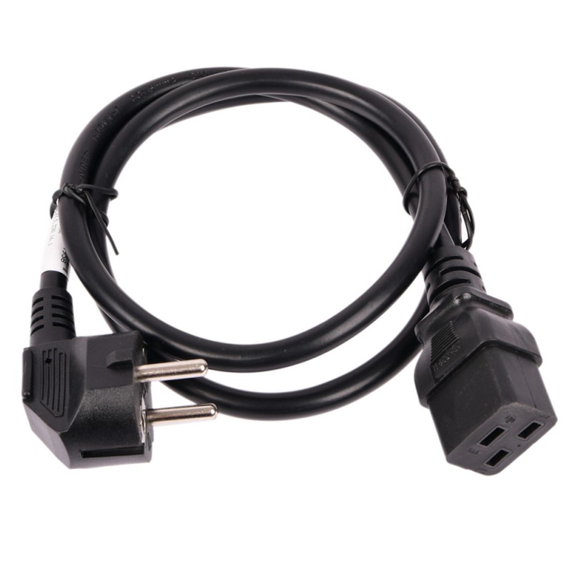 Кабель питания DKC, Sсhuko - IEC320 C19, 5,0м, 3х2,5мм