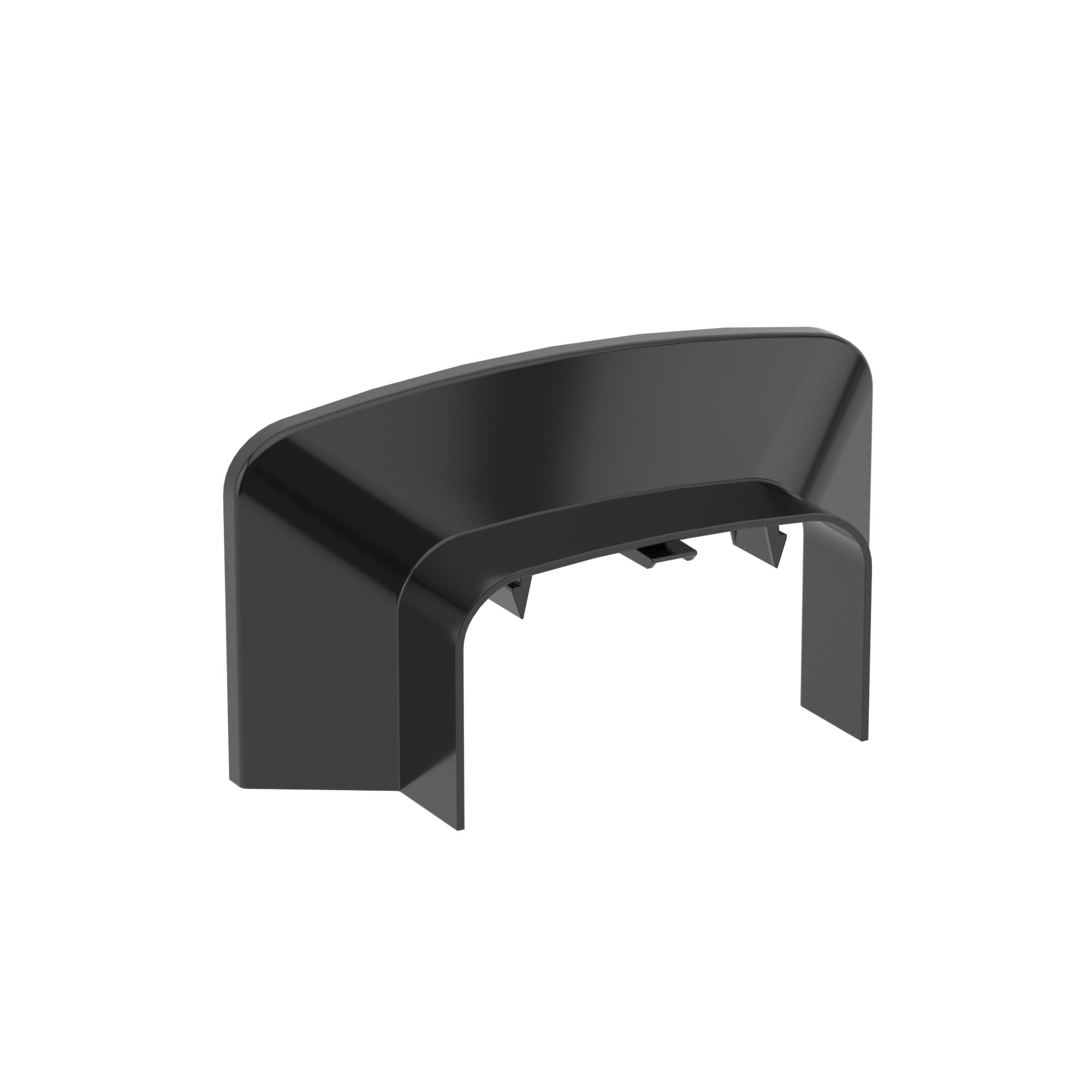 Кабель-канал 90х50 мм Ввод в стену/потолок 90х50 мм, черный DKC|ДКС