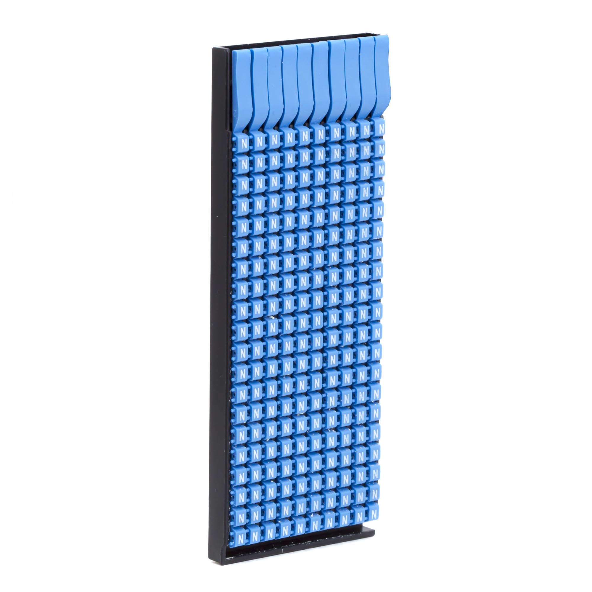 Marker for cable 4-6mm symbol „N”, blue
