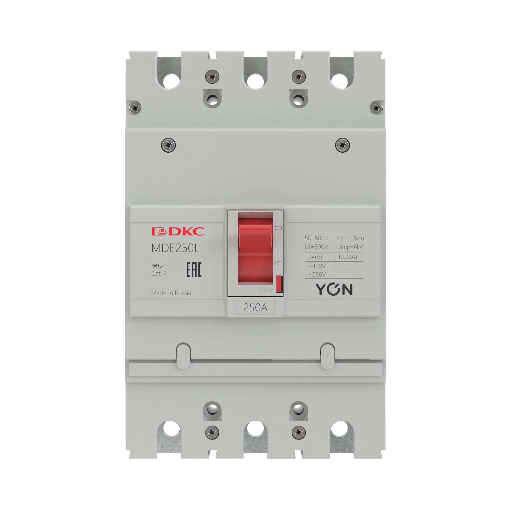 Авт. выкл. YON MDE250L125 3P 125А 18kA