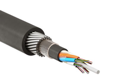 FO outdoor cables armored with steel wires