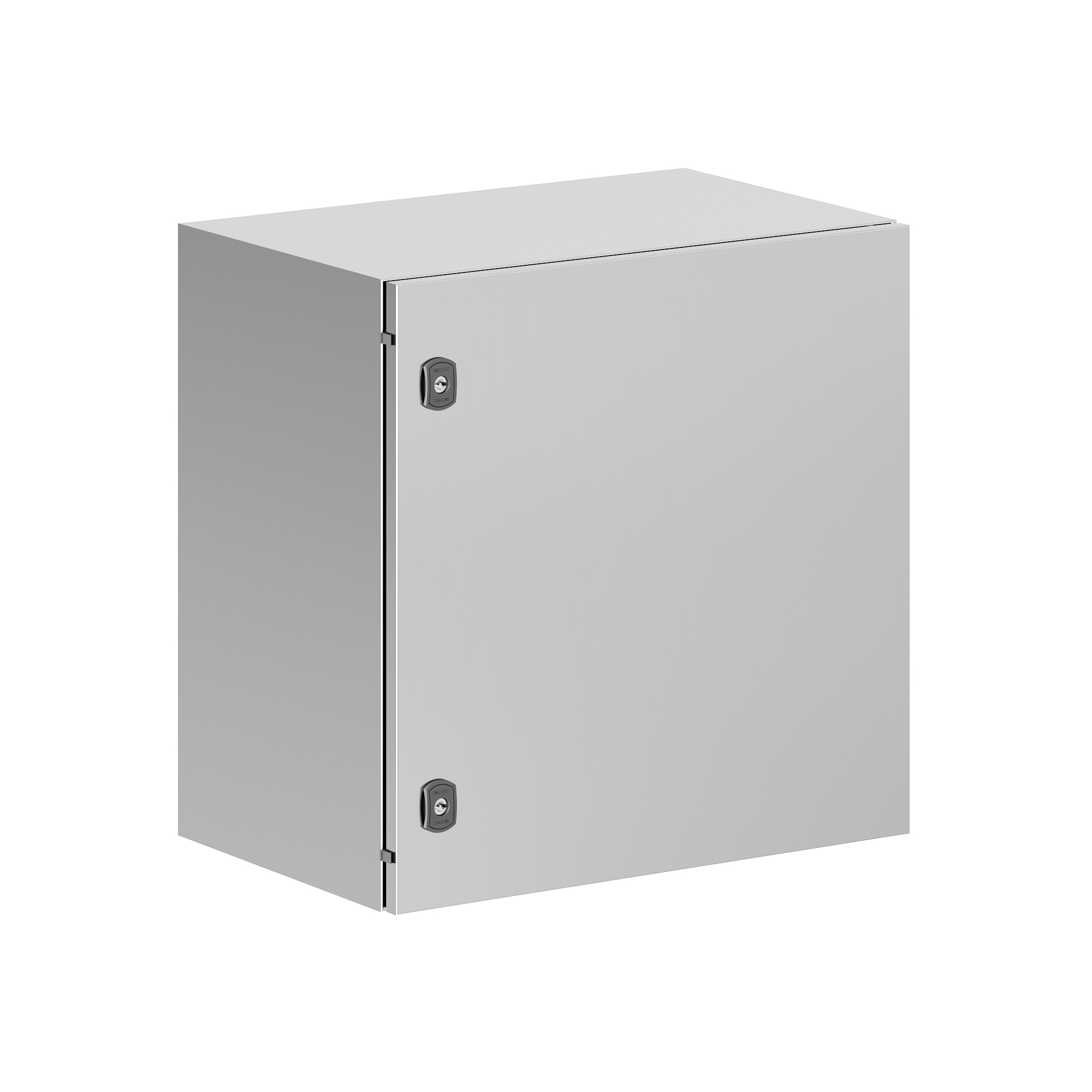 Корпуса навесные STH, нержавеющая сталь AISI316, без фланца Корпус навесной STH с М/П из нержавеющей cтали AISI316 ВxШxГ 600x600x400 мм, без фланца, IP66 DKC|ДКС