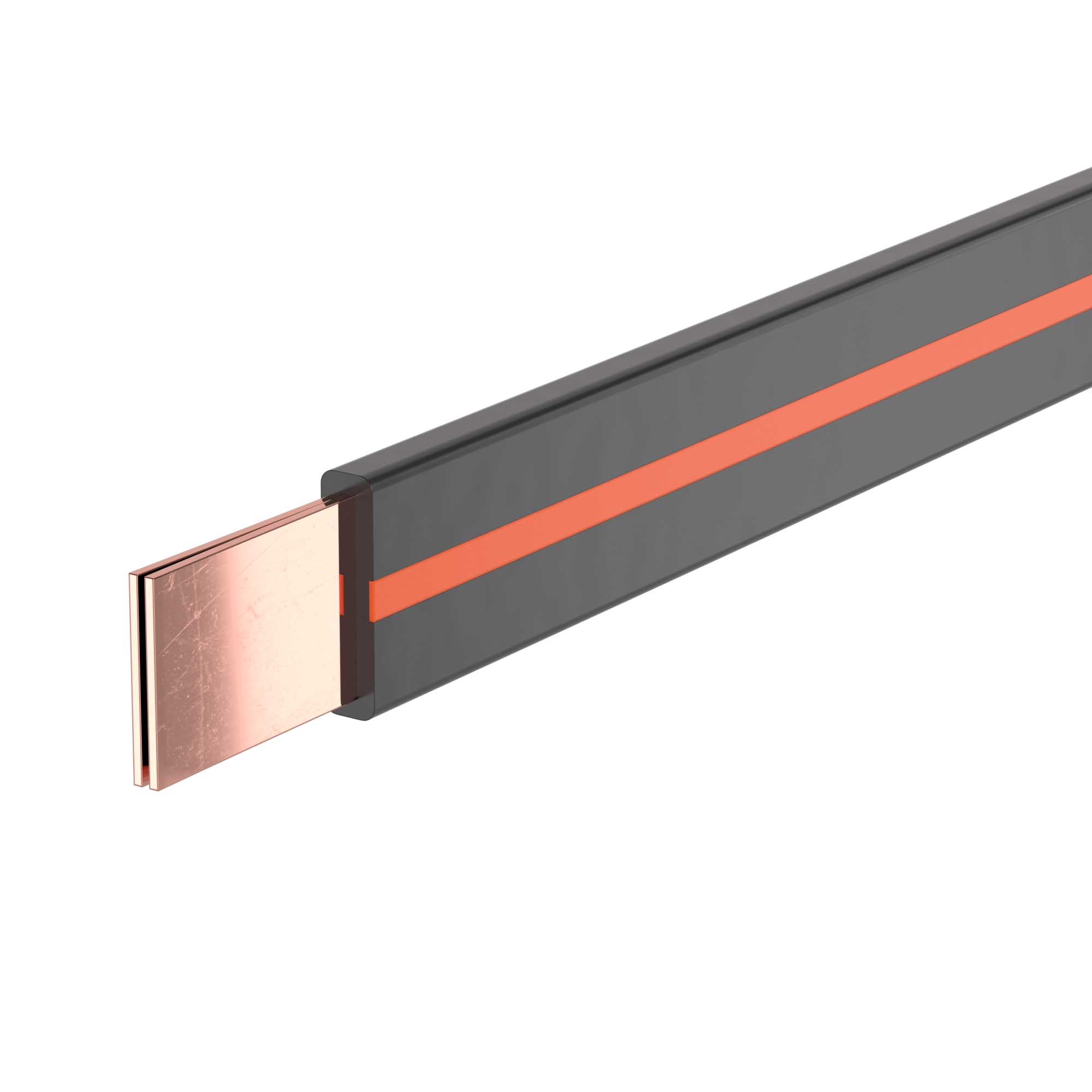 Гибкие медные шины Гибкая шина в ПВХ изоляции, 5x20x1мм, In-420А (ΔT-50K) 2м DKC|ДКС