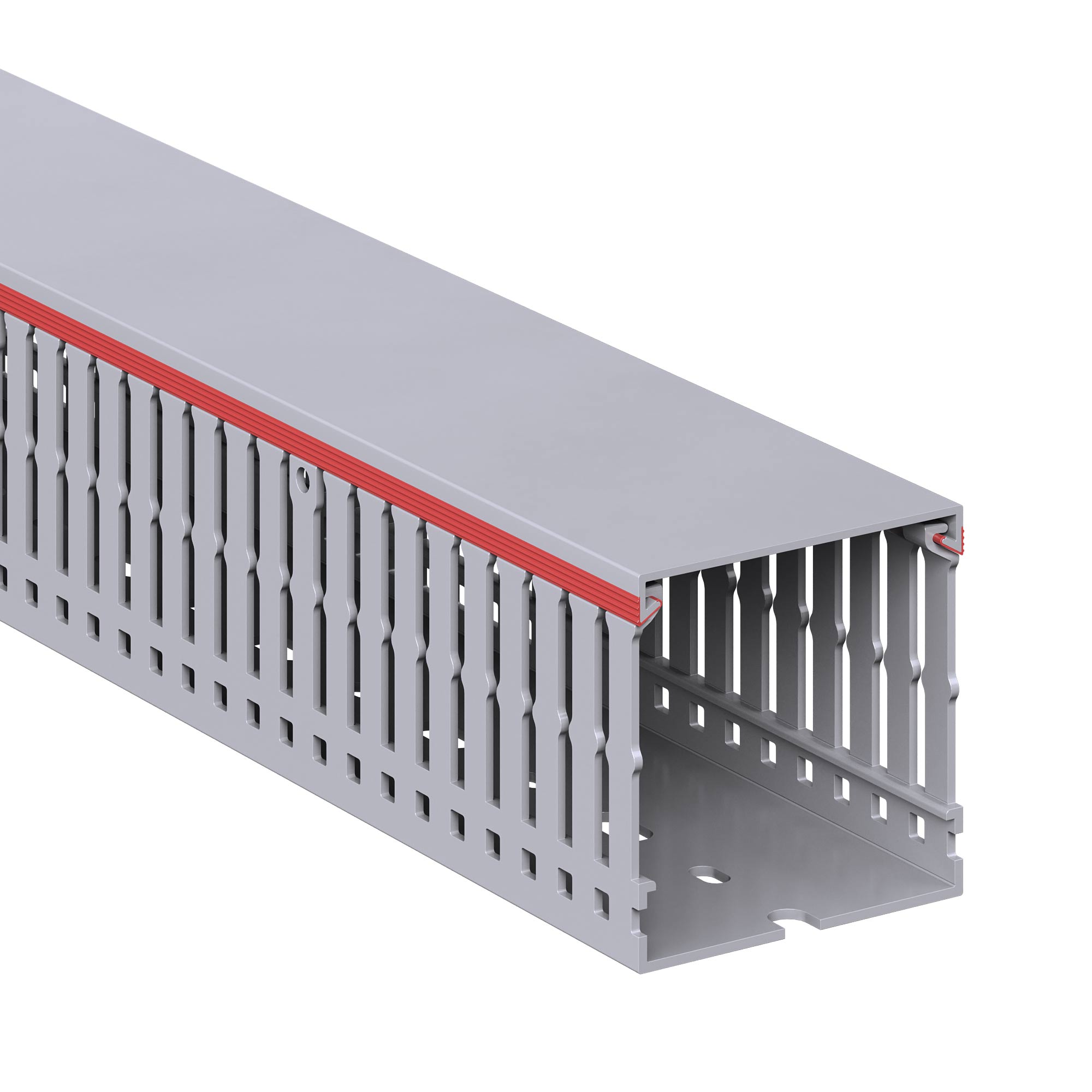 Перфорированные короба серии RL6 Короб перфорированный, серый RL6 60x60 DKC|ДКС