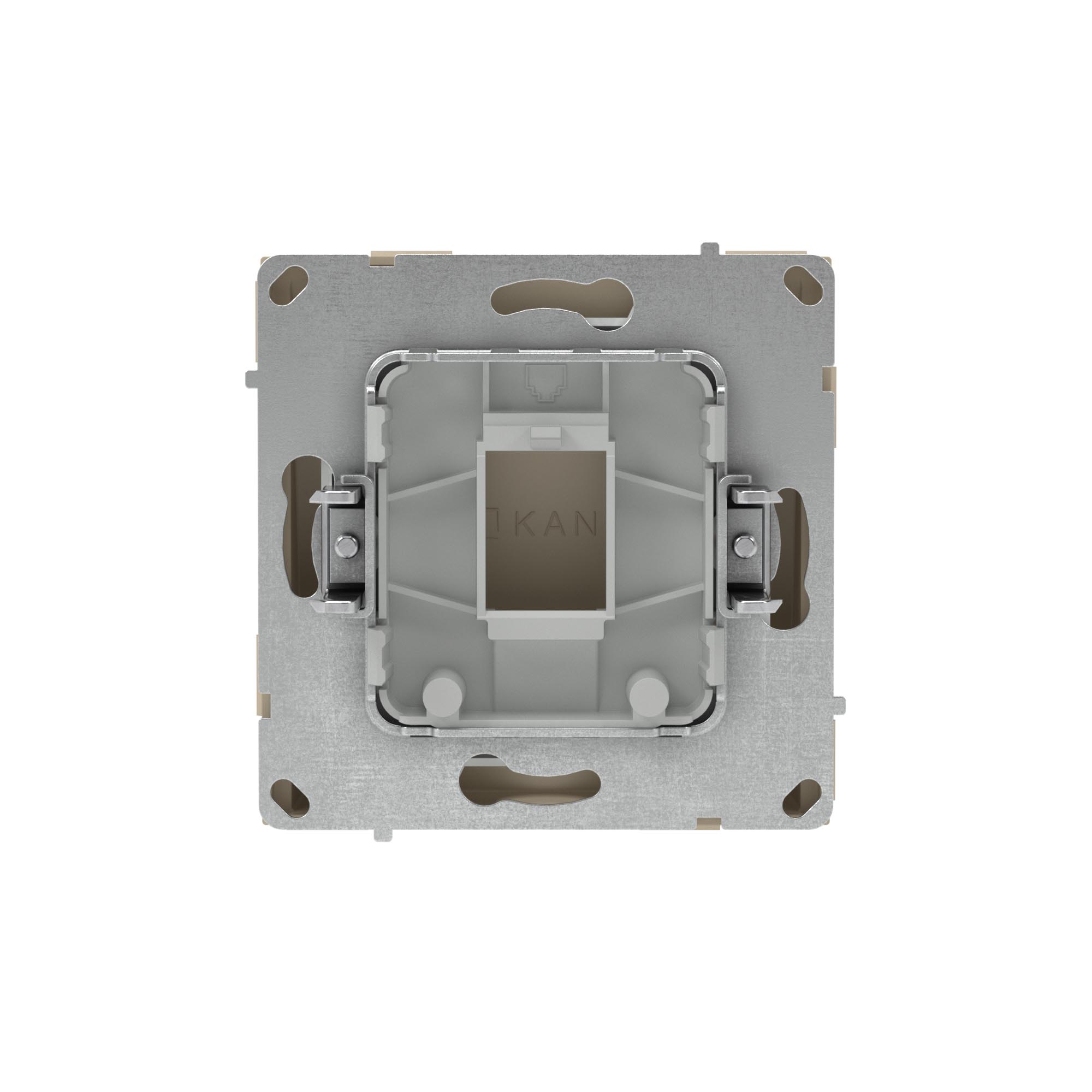 вывод кабеля из стены, KANT, ванильный марципан