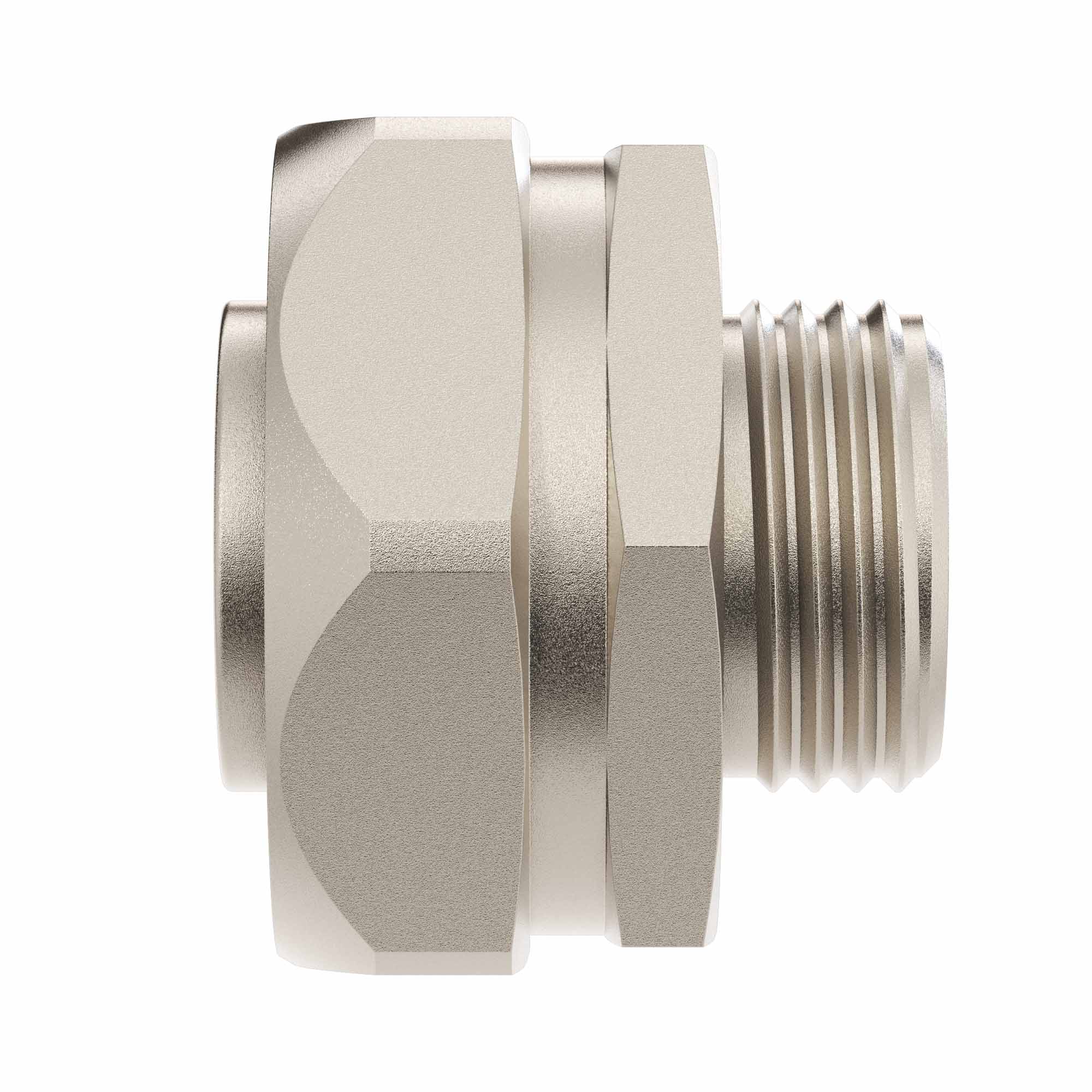 Straight metric thread connector metal flex.conduit - box DN 10 mm, М16х1,5