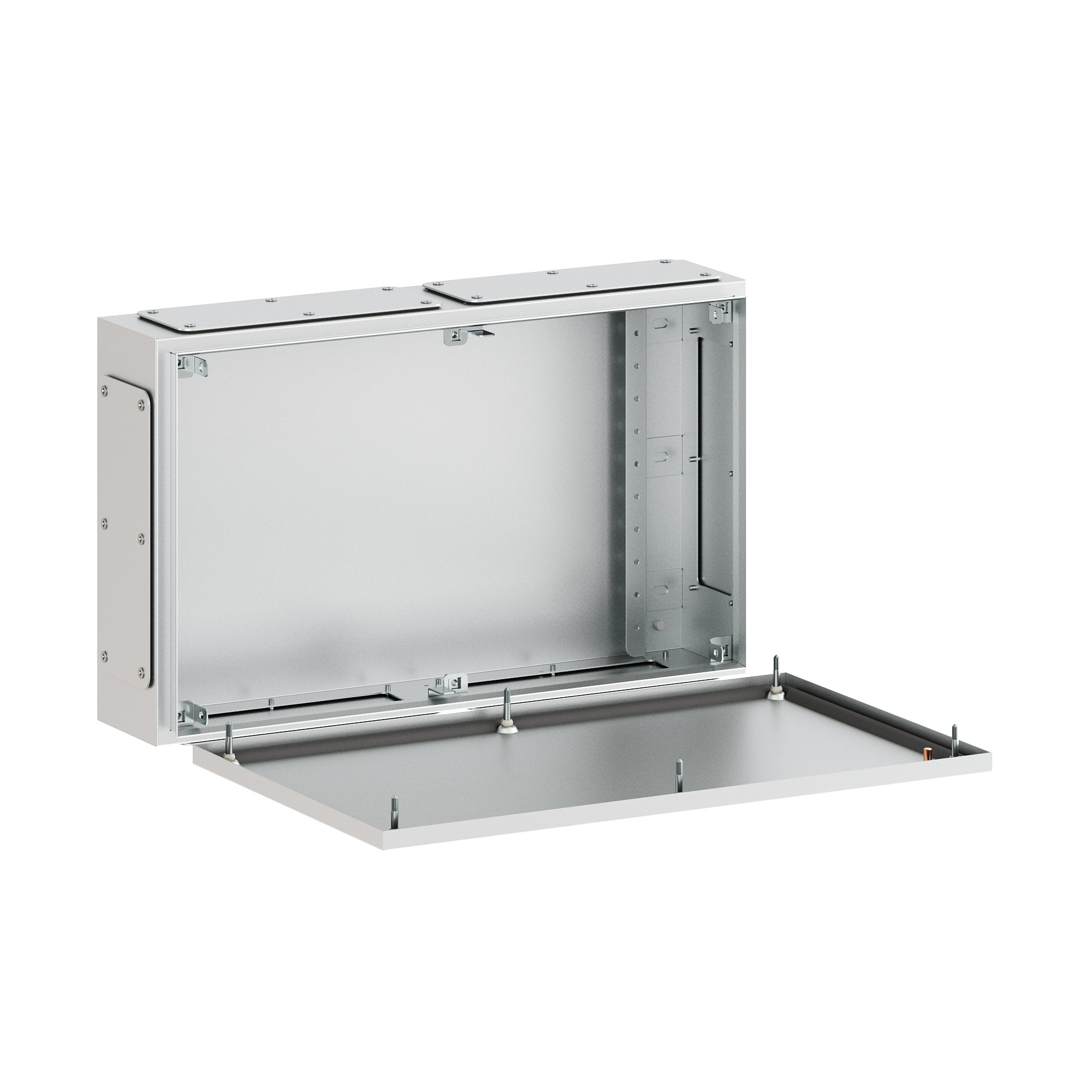 Корпус клеммный металлический SDE ВxШxГ 500x300x120 мм с фланцами, IP66