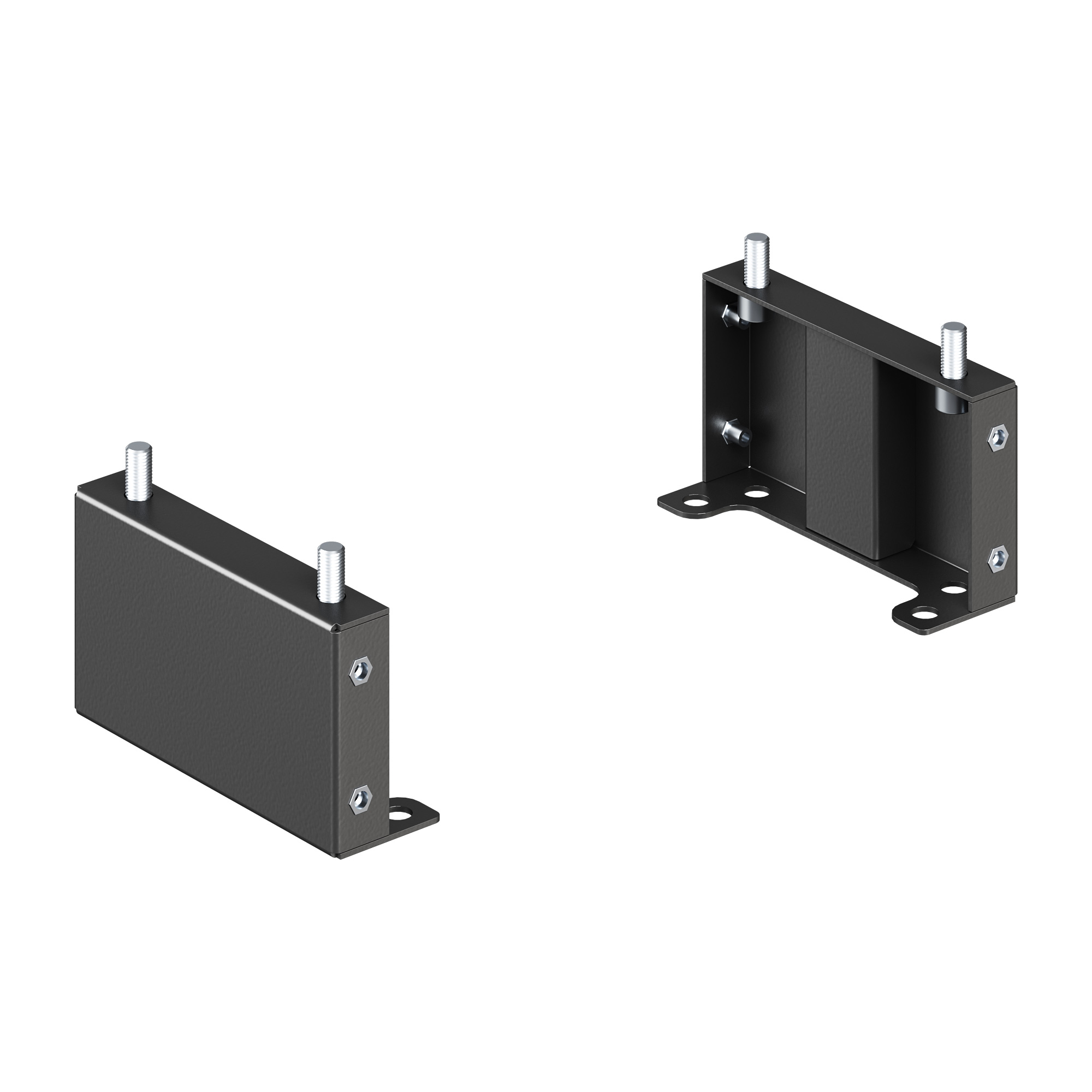 Панели цоколя боковые всепогодные для корпусов RAM fit, ВхГ 100х400 мм, комплект - 2 шт.