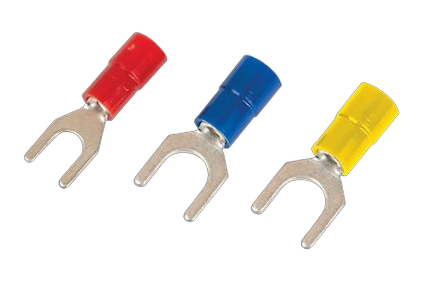 Pre-insulated spade terminals