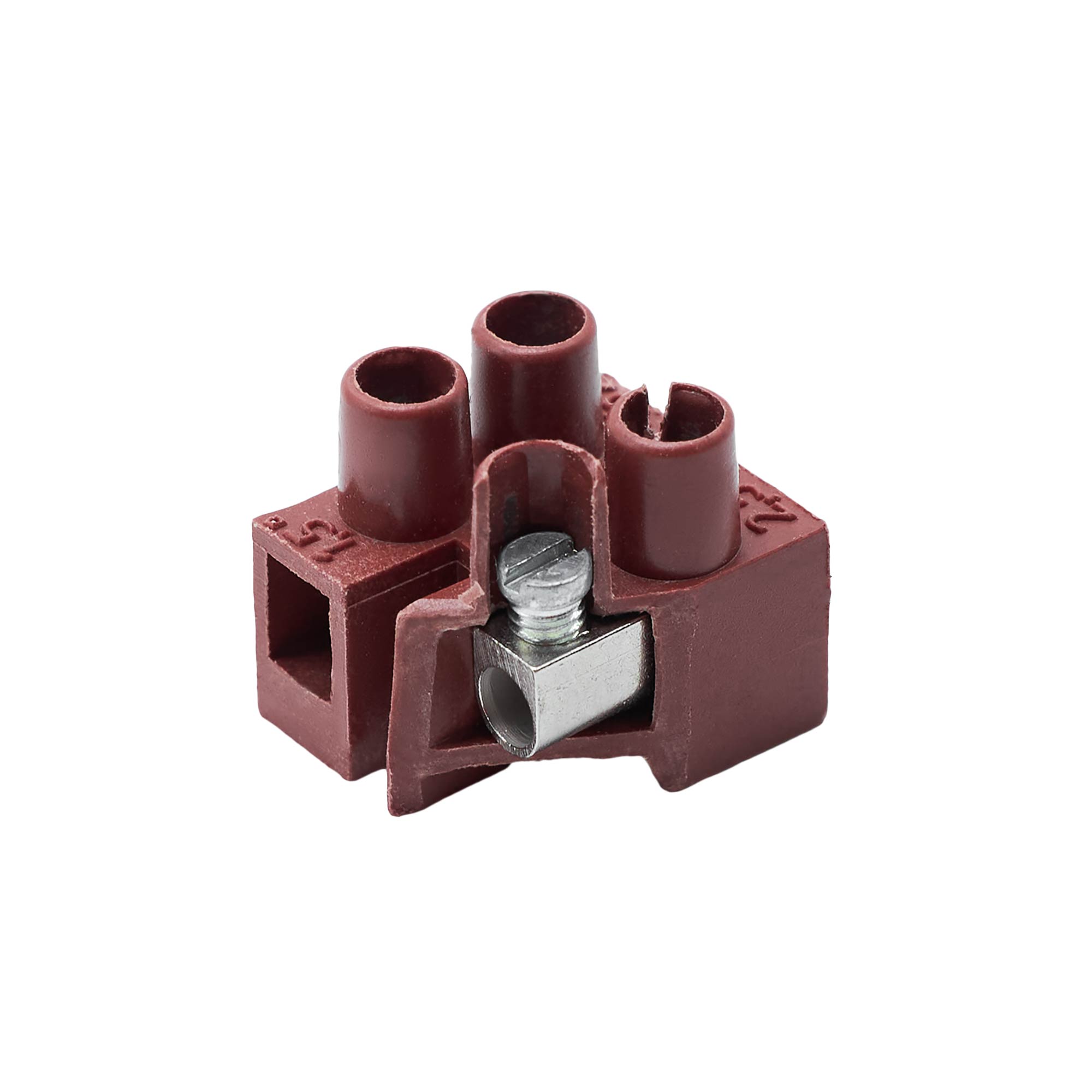 Колодка клемм из Фибергласса (раб. темп. 150 град.) 24А, 12 пол., для жил до 2.5кв.мм