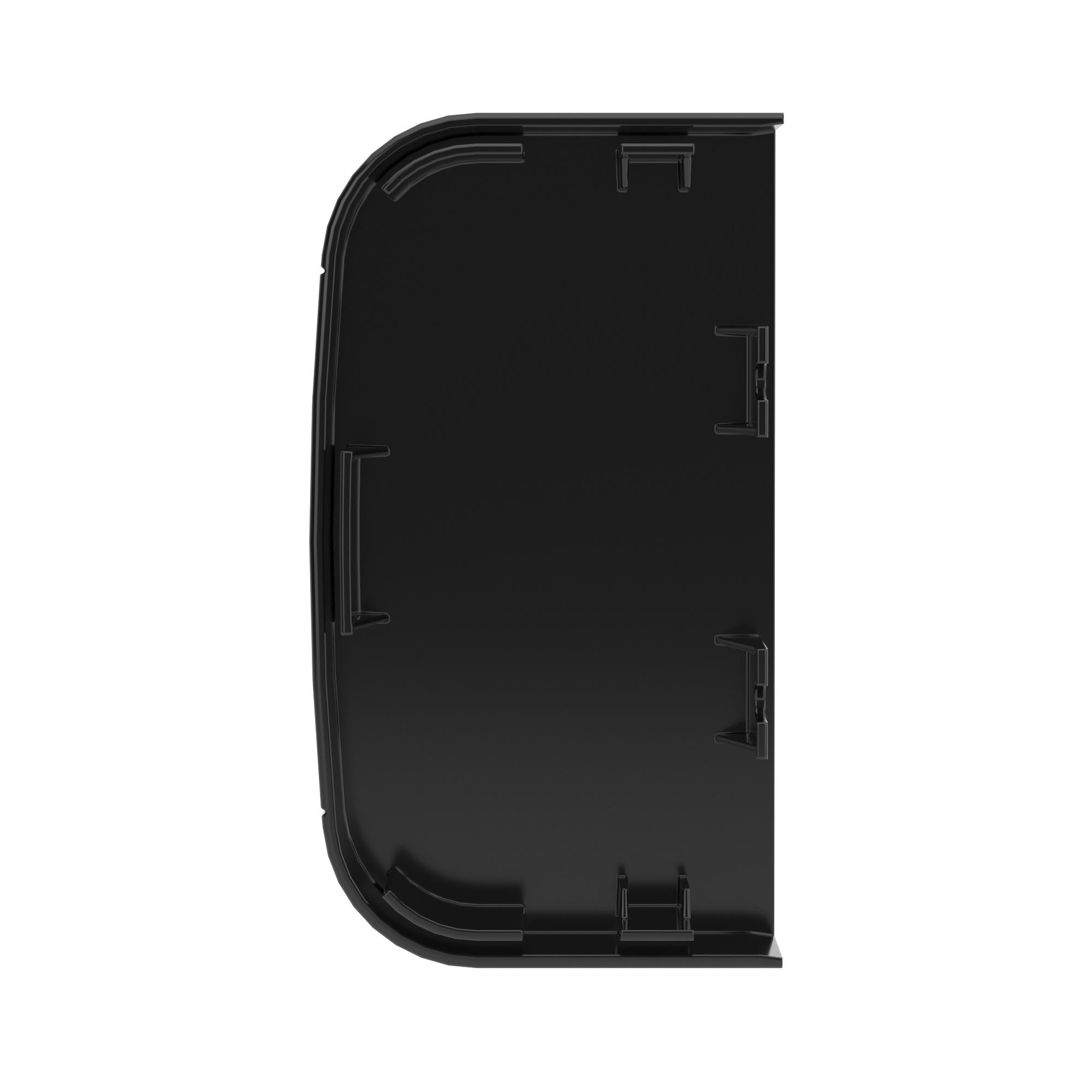 Заглушка 90х50 мм, черная