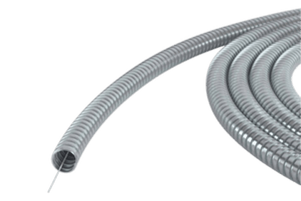 Flexible metal conduit, galvanized steel