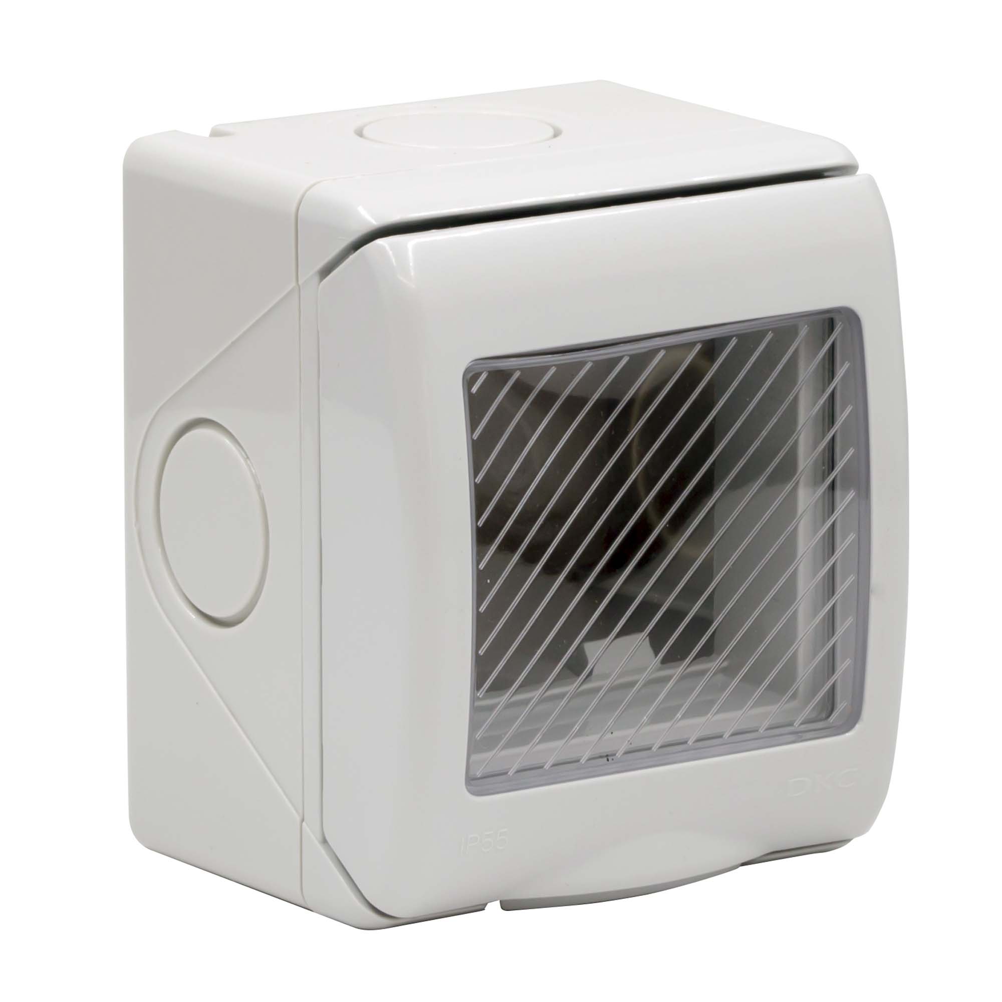 Модульная настен. коробка для эл/устан. изделий ЭУИ Вива (Viva),IP55,2мод.