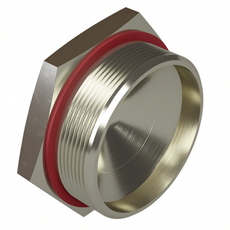 Аксессуары для Ex коробок и корпусов Взрывозащищенная заглушка Ex d e, GAS 3/4". Нержавеющая сталь AISI 316L. IP66/67/68 DKC|ДКС