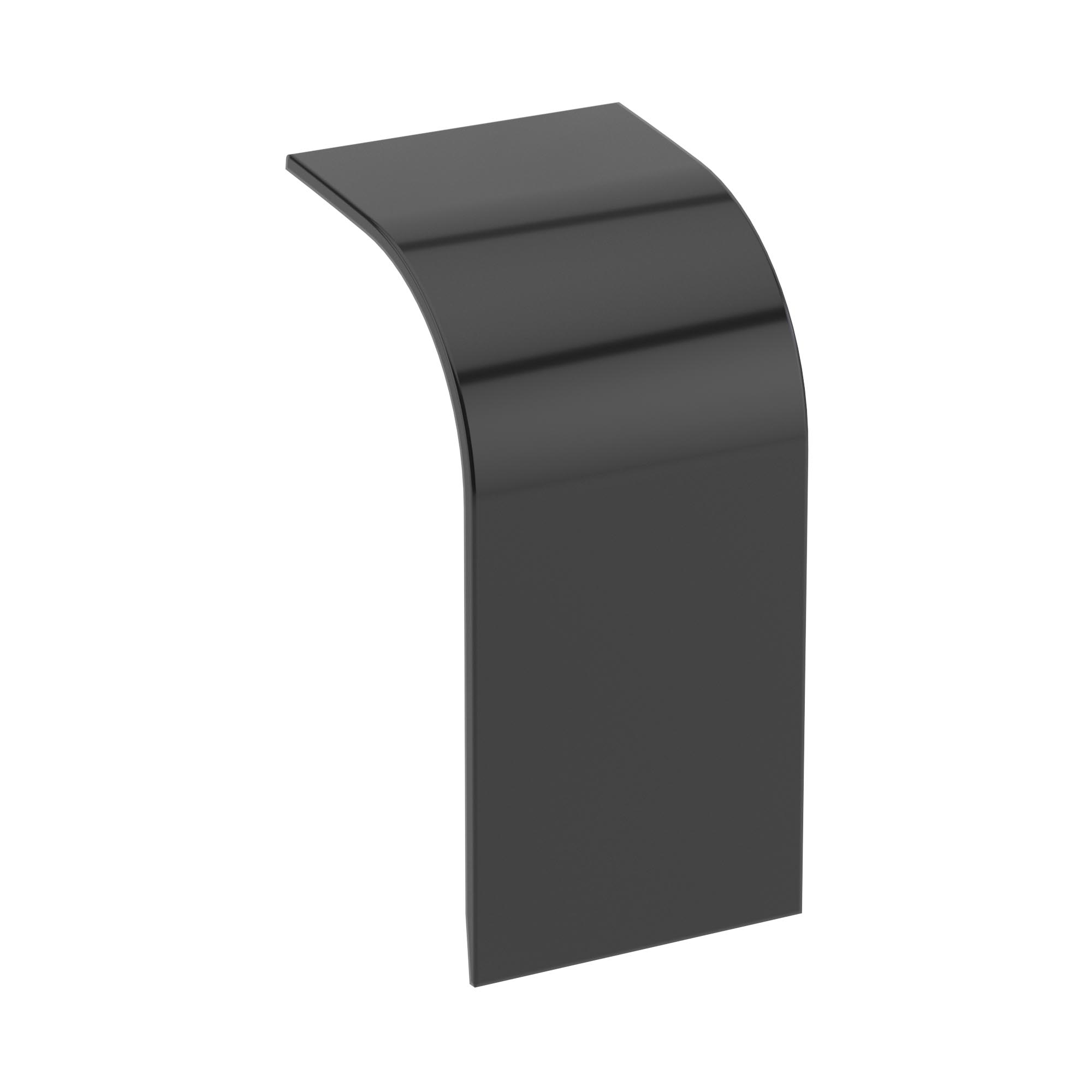 Кабель-канал 90х50 мм Накладка на стык профиля 90х50 мм, черная DKC|ДКС