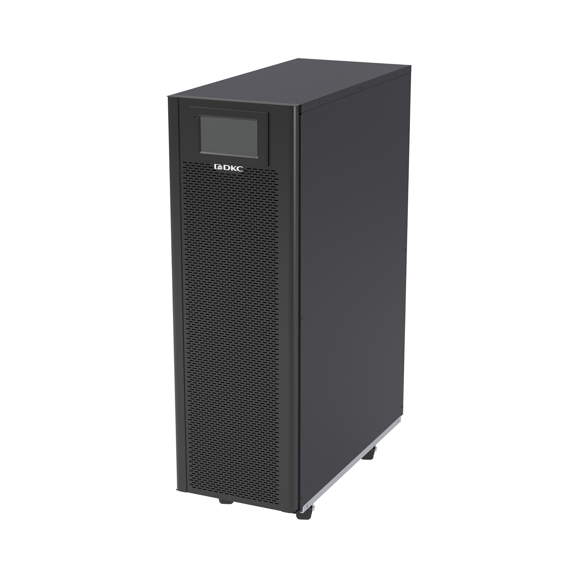 ИБП серии TRIO MT Трехфазный ИБП ДКС серии TRIOMT, 40 кВА / 40кВт, напольное исполнение, внутренние АКБ 80х9 Ач DKC|ДКС