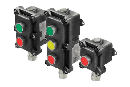 Explosion-proof control station Ex d IIB