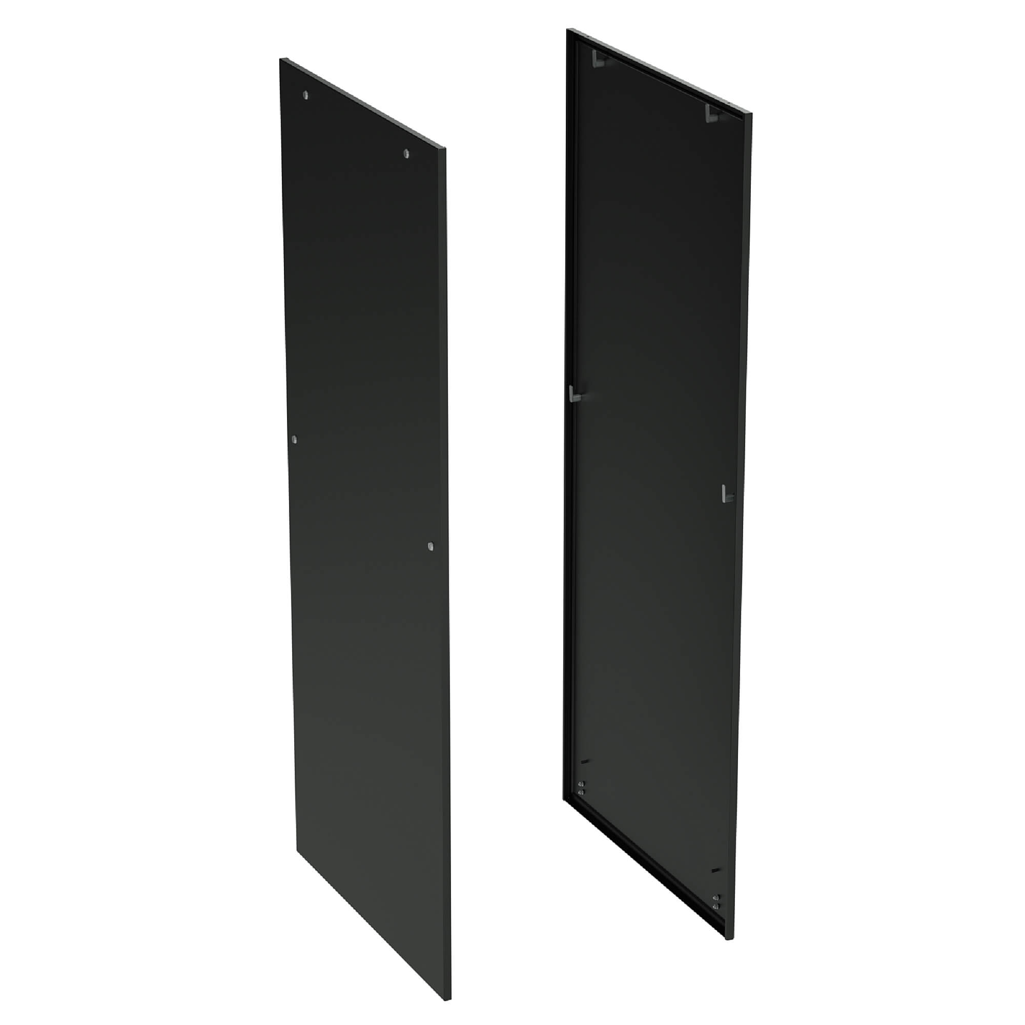 Панель боковая односекционная для 19" IT-CQE, 2 шт, 2000х1000, RAL9005 R5ITCPLK20100B DKC