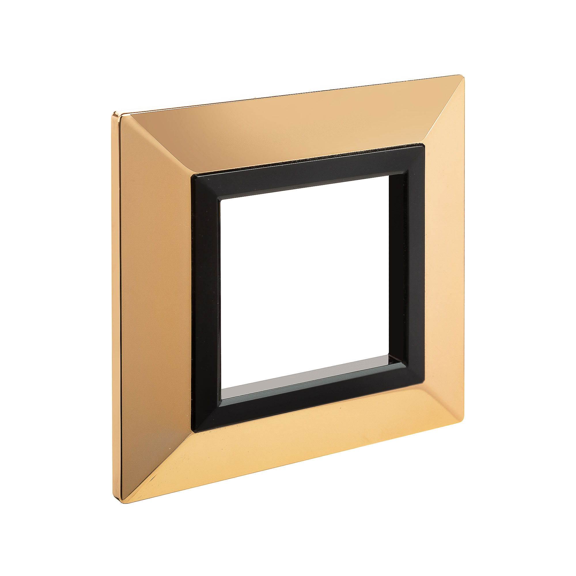 Рамка из металла 1 пост (2 мод.), Avanti, золотая
