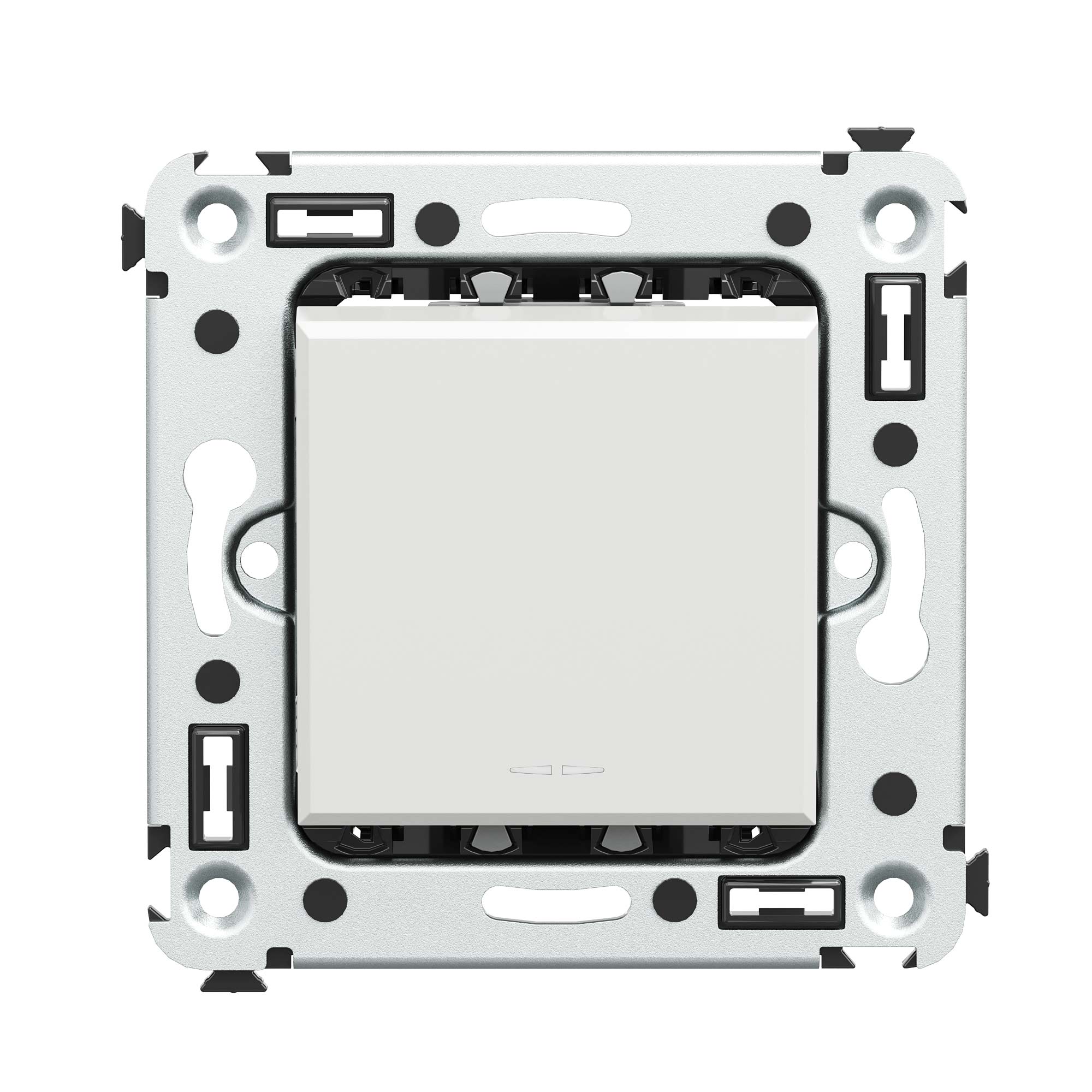 Выключатели, переключатели, инверторы Выключатель одноклавишный в стену, Avanti, белое облако DKC|ДКС