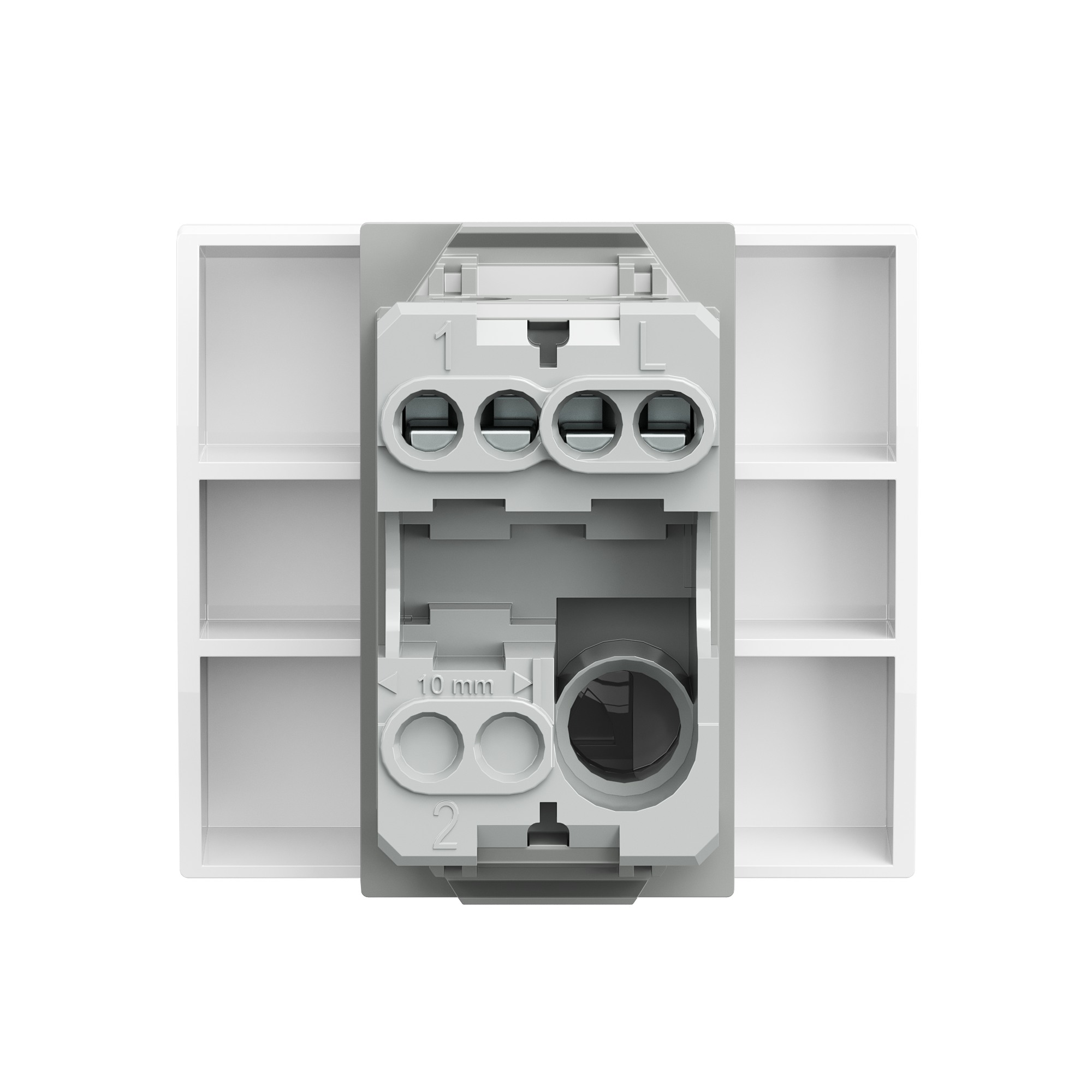 Выключатель однополюсный, ЭУИ Вива (Viva), 2 мод.