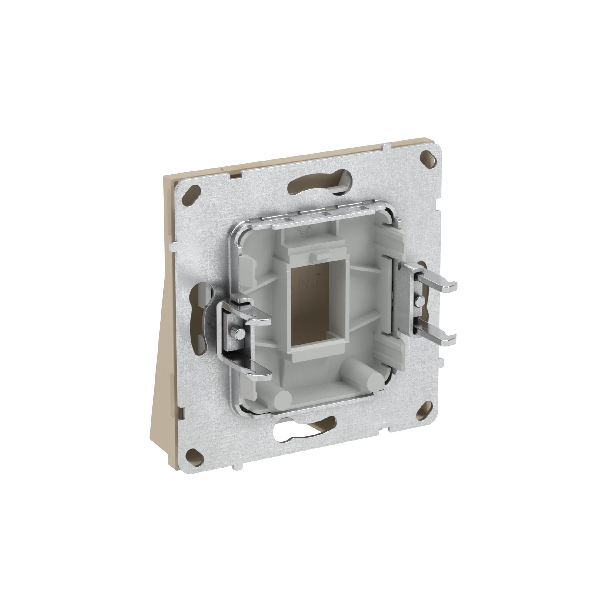 вывод кабеля из стены, KANT, ванильный марципан