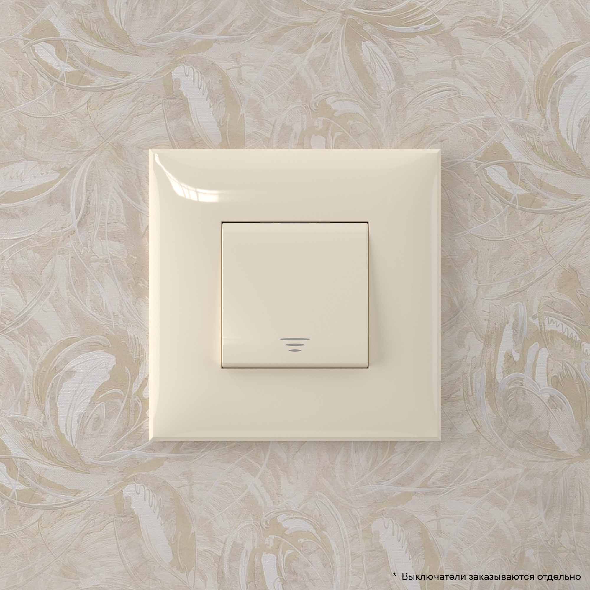 Рамка 1 пост (2 мод.), Avanti, ванильная дымка