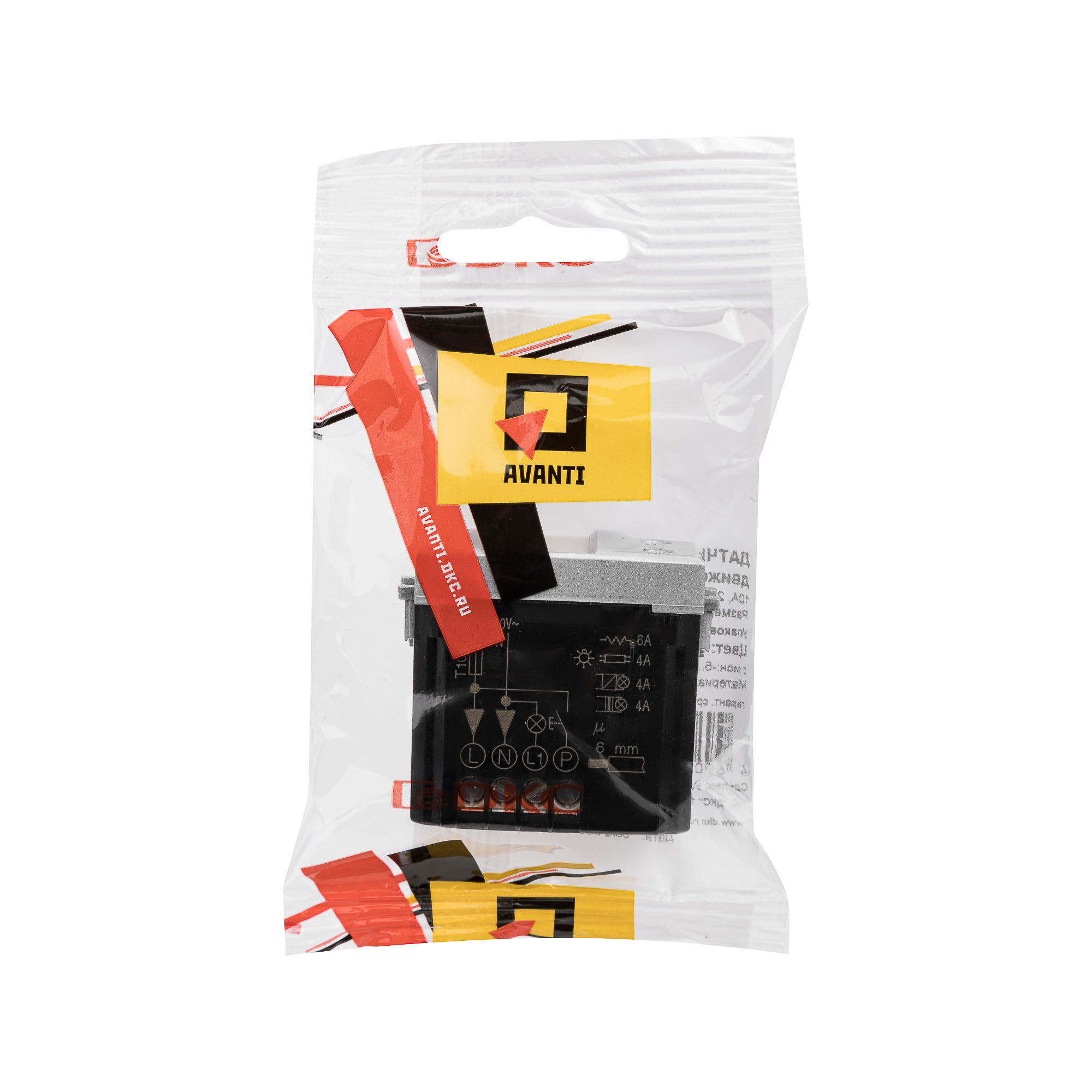 Датчик движения модульный, Avanti, закаленная сталь, 1 модуль