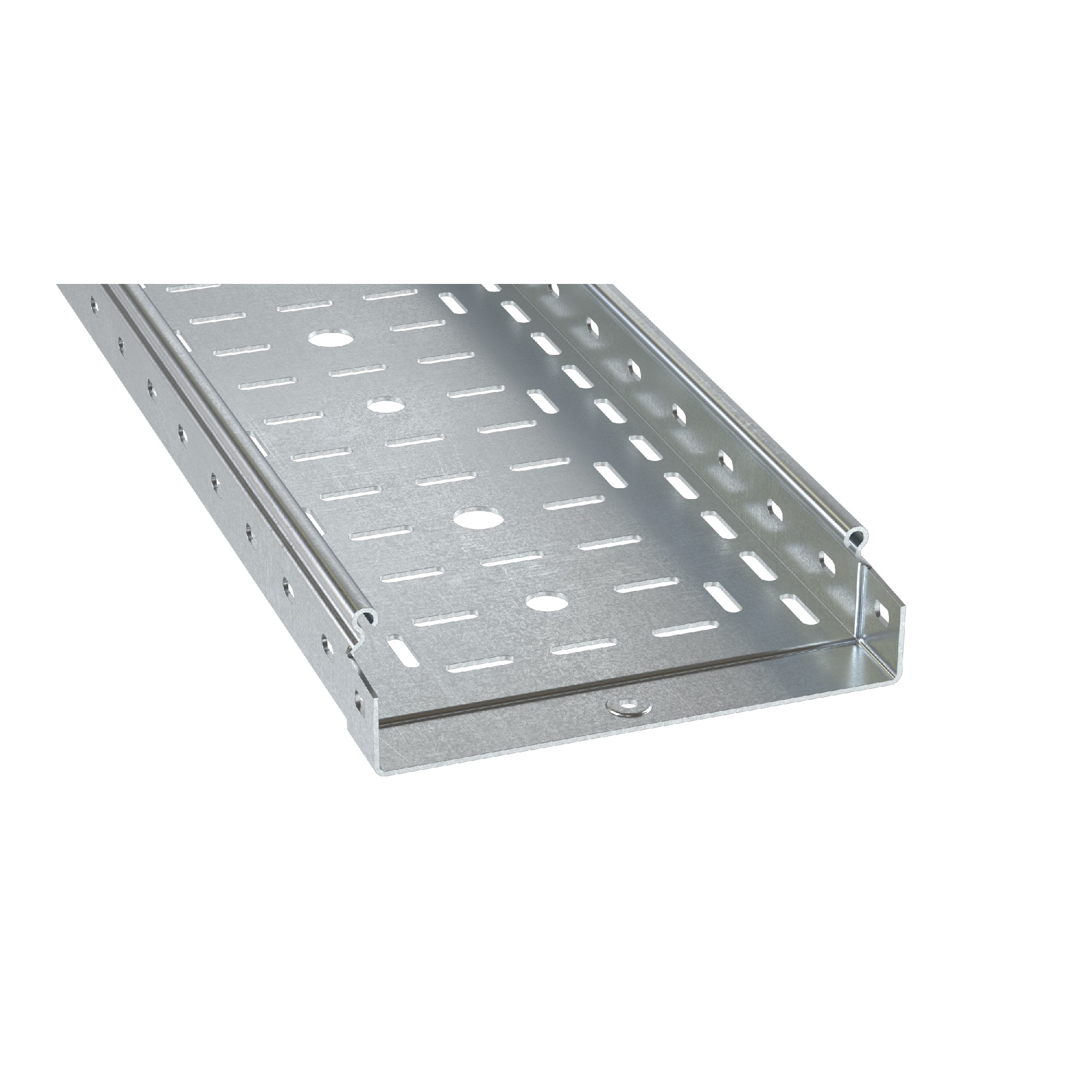 Перфорированные лотки Лоток перфорированный 400х35 L3000, горячеоцинкованный DKC|ДКС