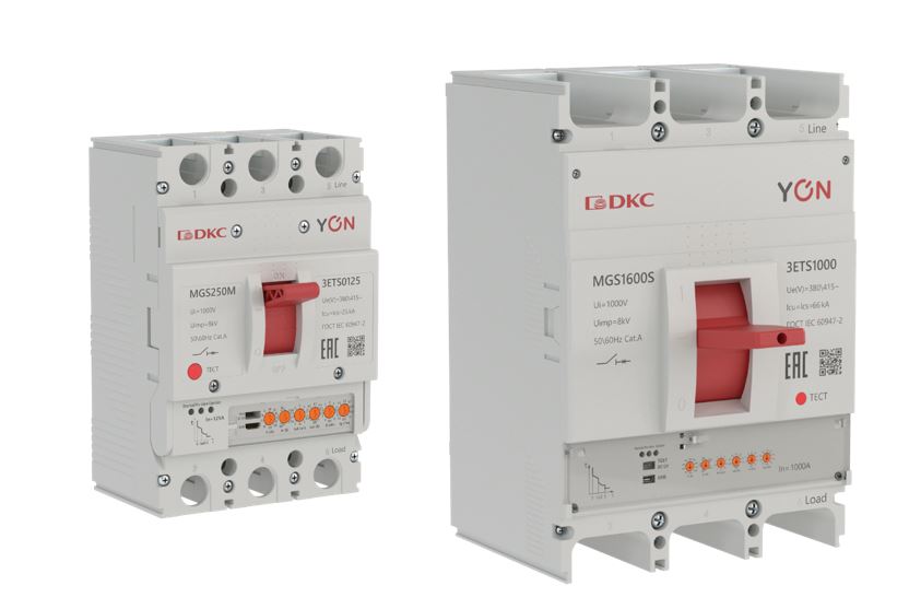 Автоматические выключатели в литом корпусе «YON макс» (YON max) MGS
