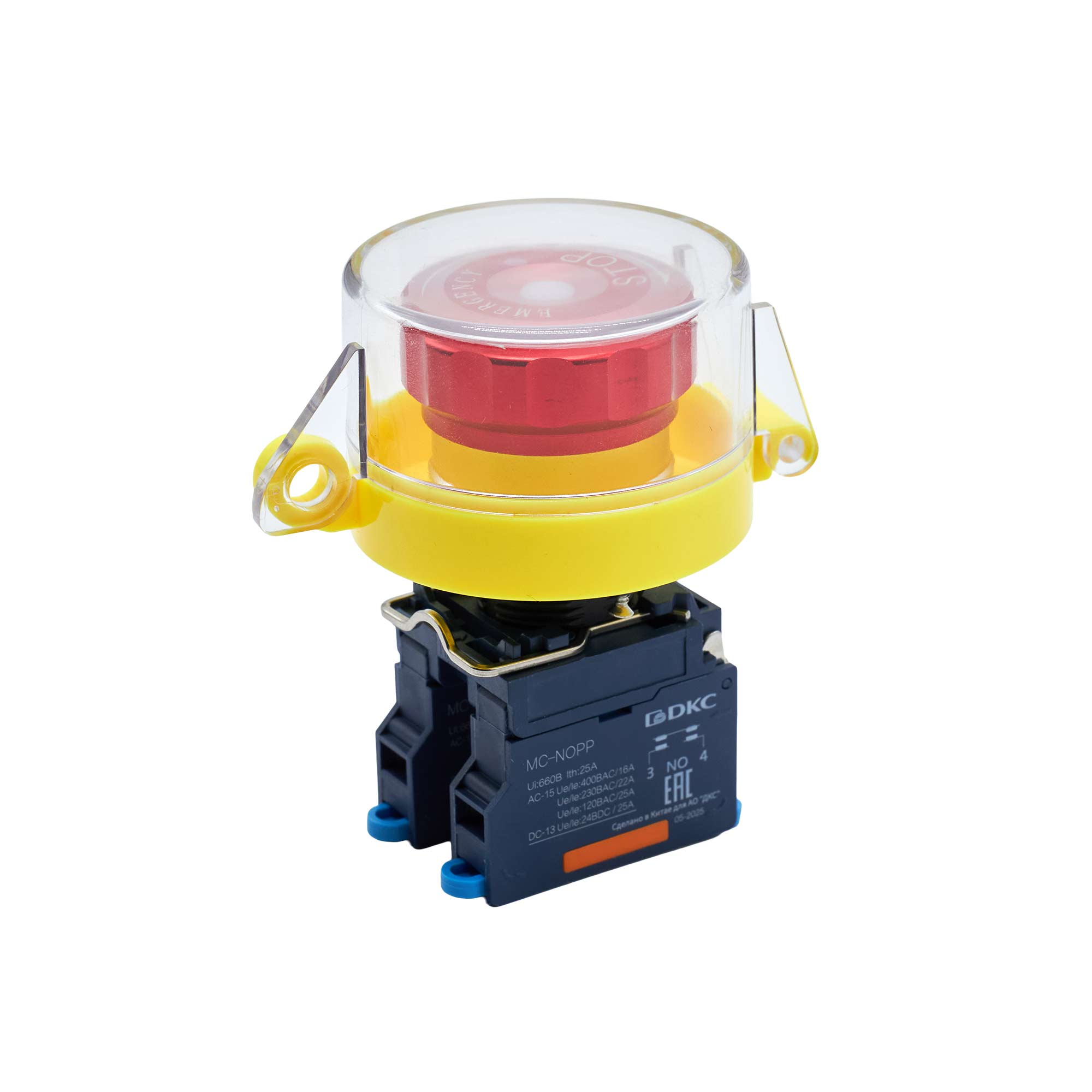 Защита грибовидной кнопки с крышкой