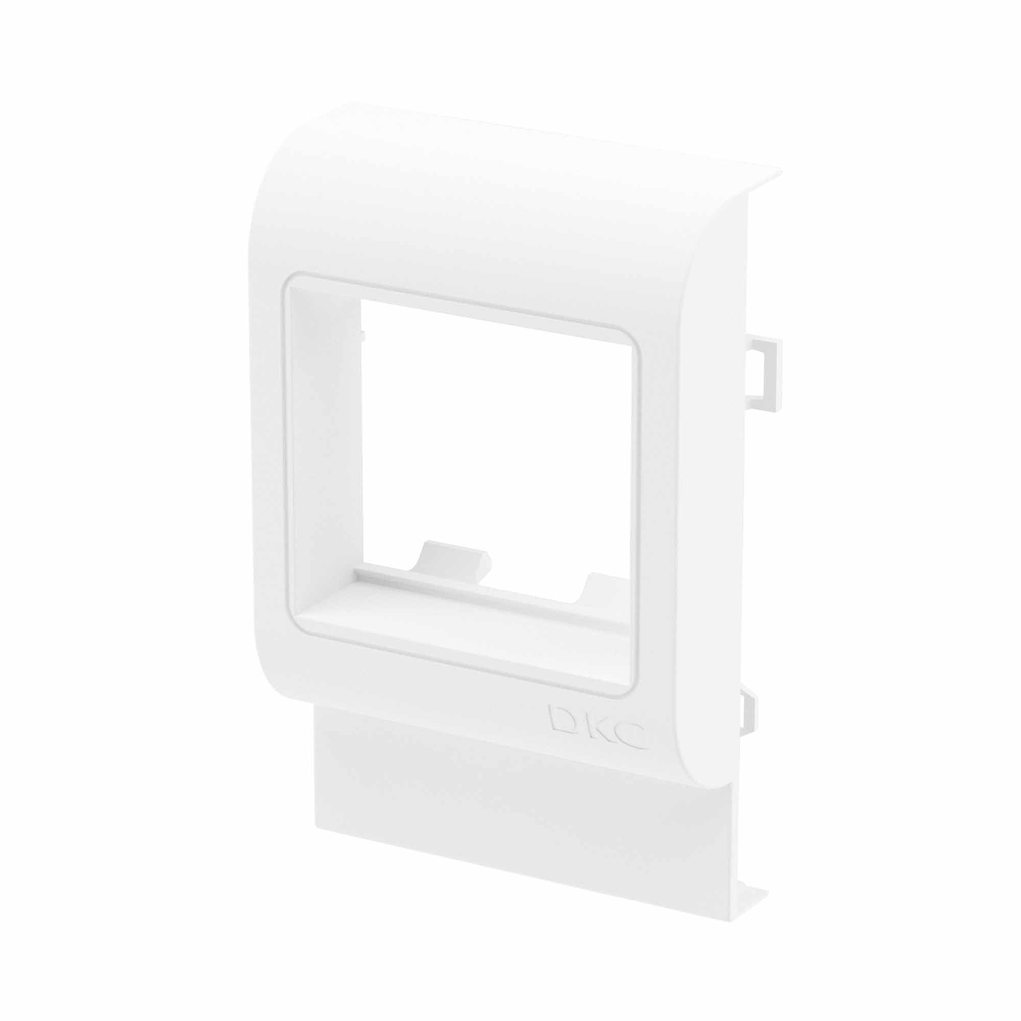 Рамки суппорты PDA-45N 100 Рамка-суппорт под 2 модуля 45x45 мм(розница, 2 шт в пакете) DKC|ДКС