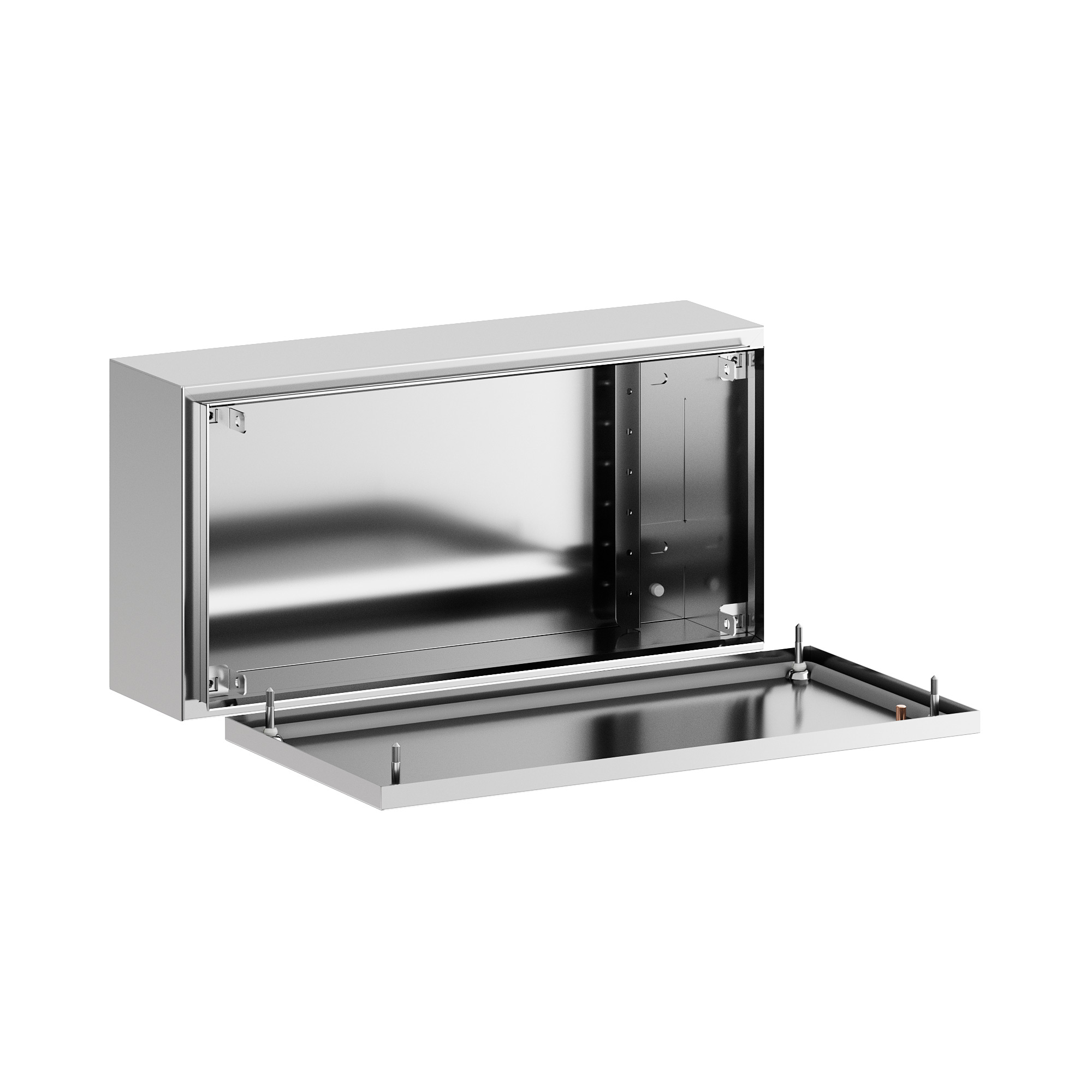 Корпус клеммный SDI из нержавеющей стали AISI304 ВxШxГ 400x200x120 мм, IP66
