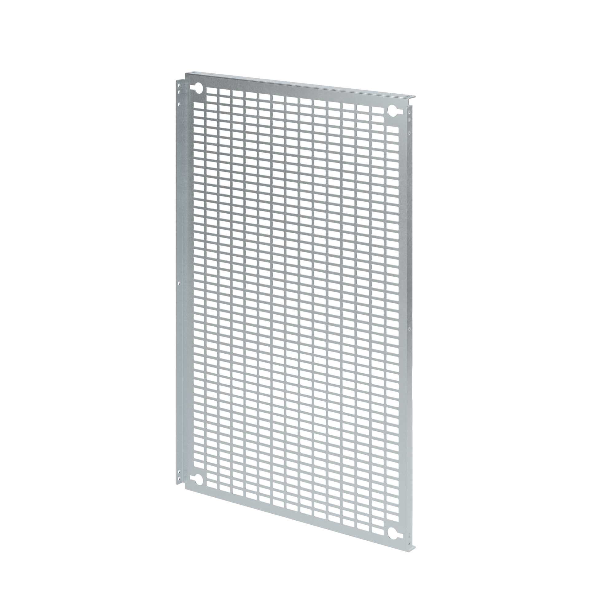 CQE mounting plate, partial, perforated, 500x400 mm
