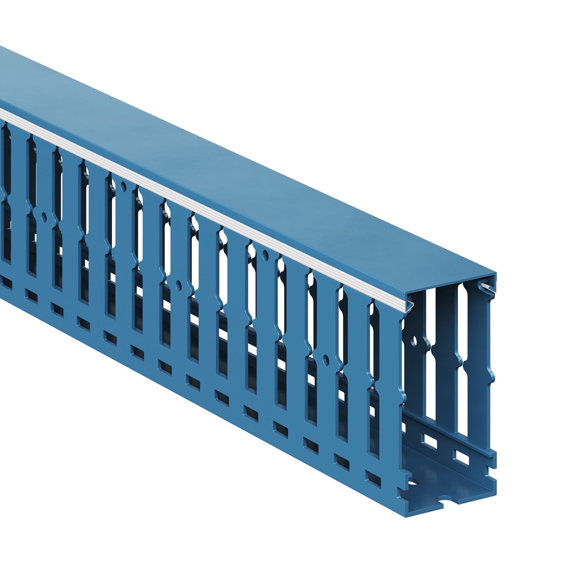 Перфорированные короба серии RL12 Короб перфорированный, синий RL12 40x80 DKC|ДКС