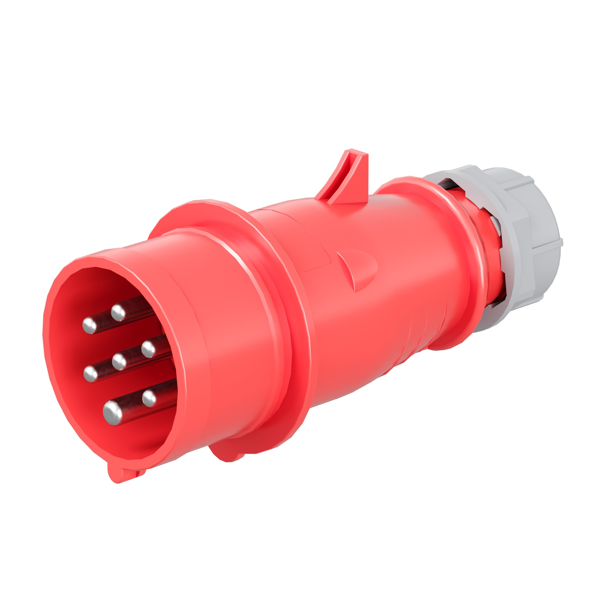 400 В, 6P+E Вилка кабельная CP IP44 16A 6P+E 400В DKC|ДКС