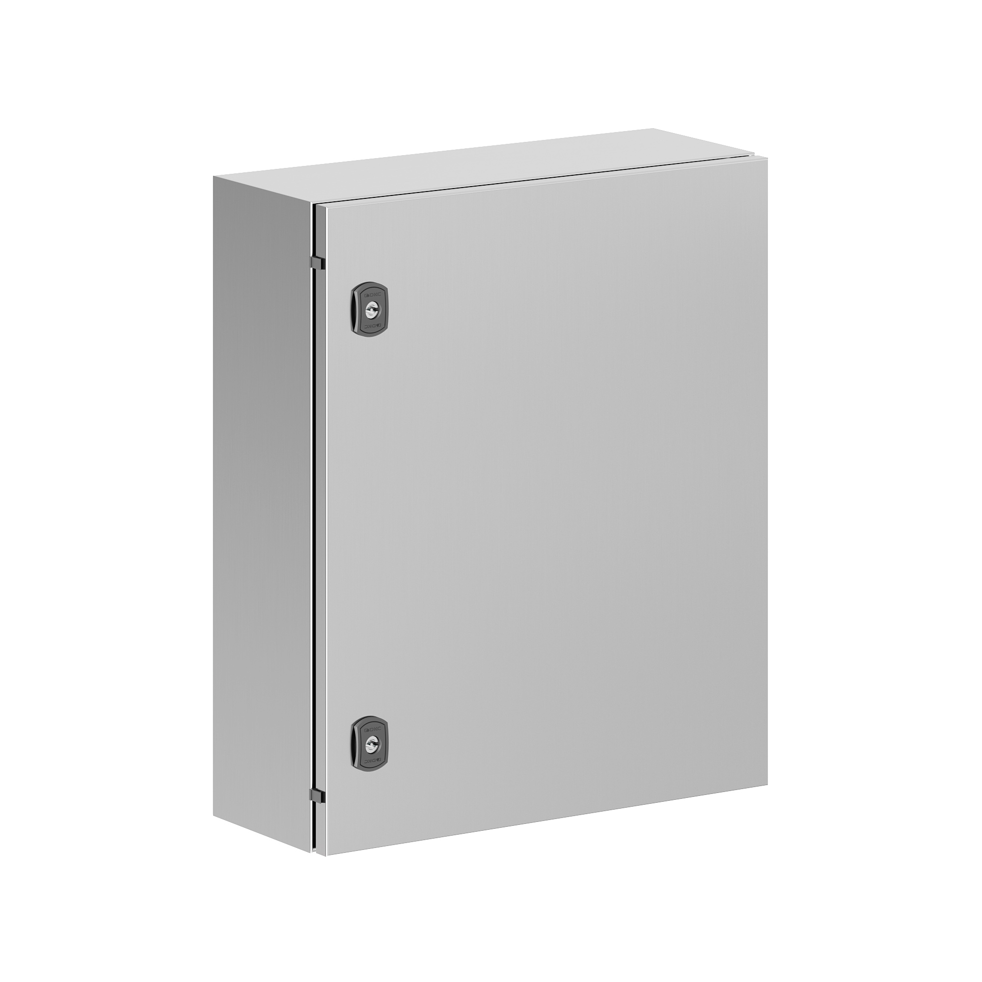 Корпуса навесные STH, нержавеющая сталь AISI316, без фланца Корпус навесной STH с М/П из нержавеющей cтали AISI316 ВxШxГ 600x500x200 мм, без фланца, IP66 DKC|ДКС