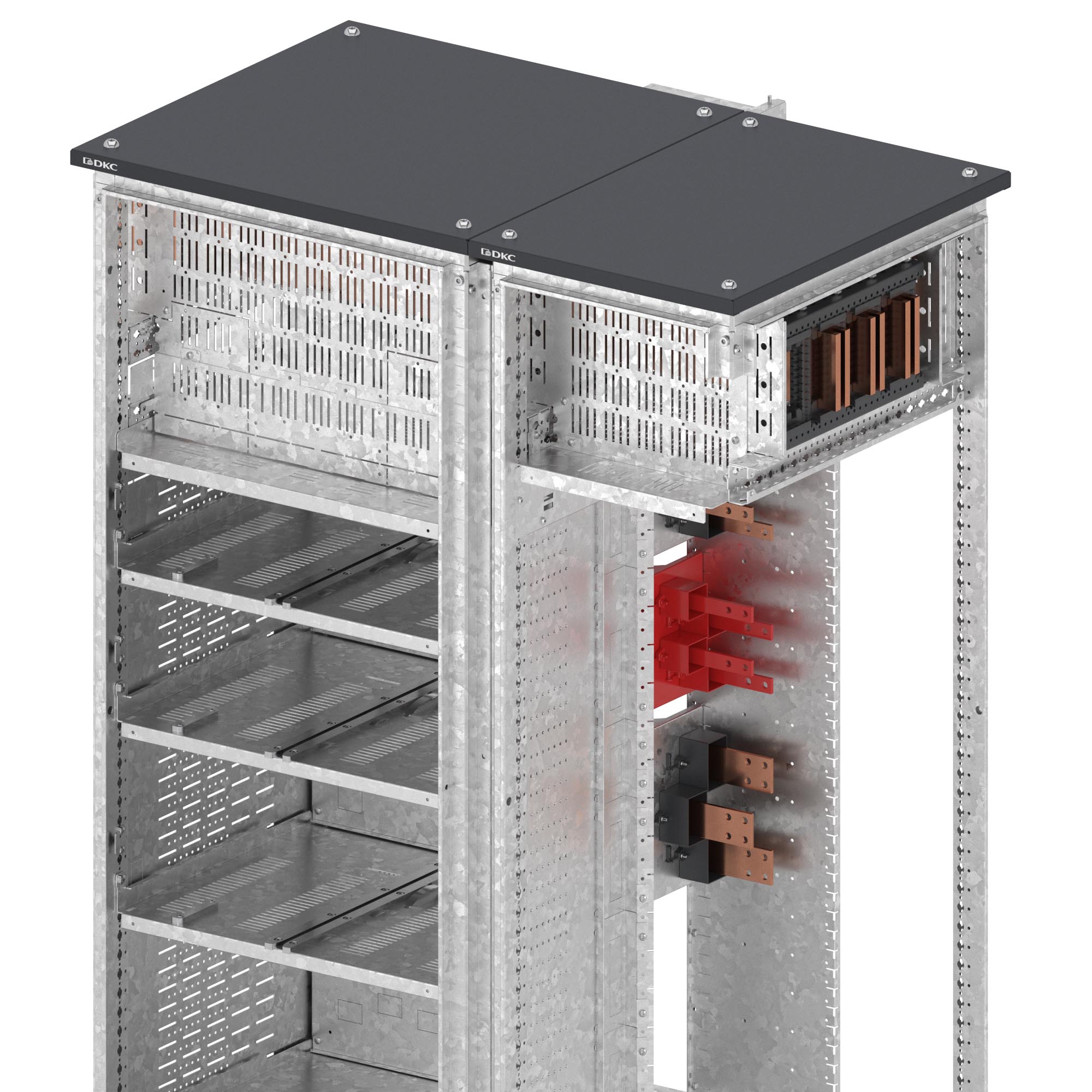 Комплект секционирования 3b 1-стороннее 5M,шин.вывод, 3P 630A