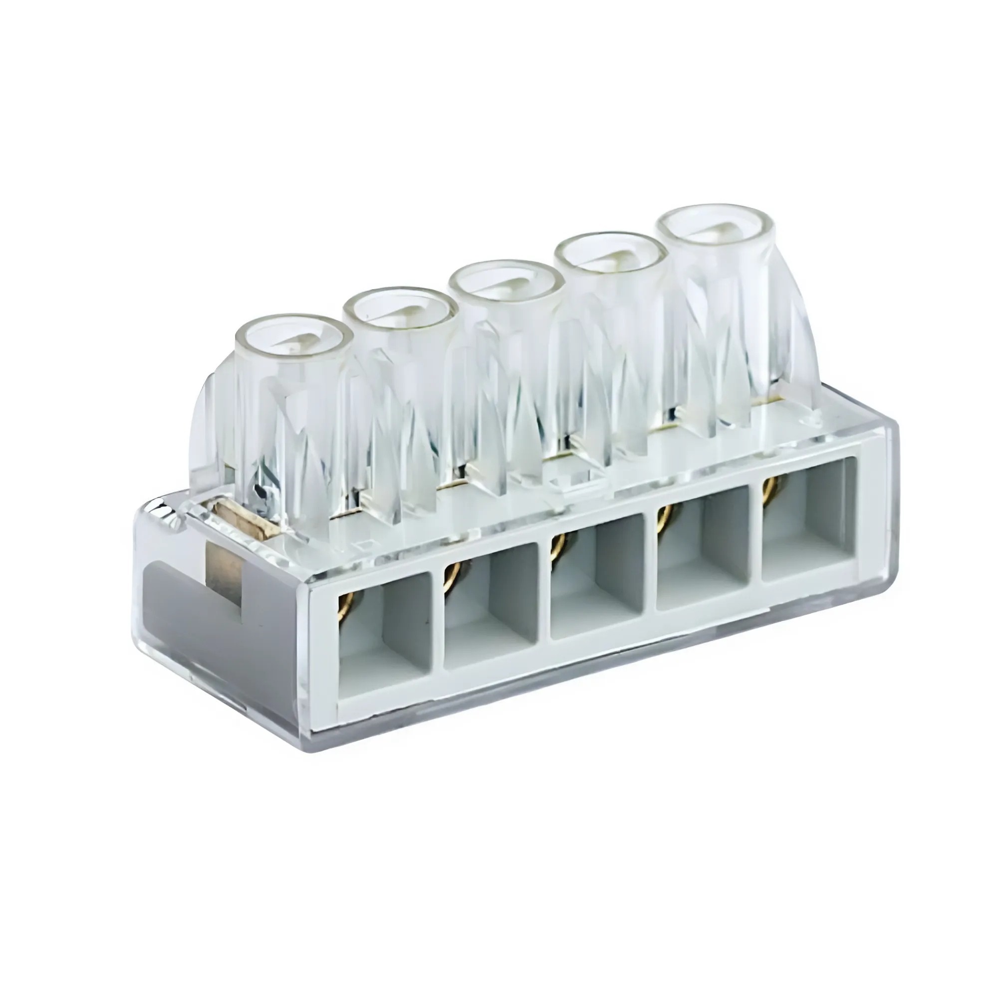 Клеммные колодки соединительные Клемма соединительная винтовая 1пол. 5конт. под жилы сечением 16кв.мм DKC|ДКС