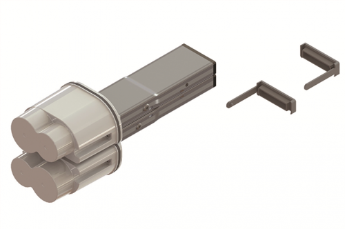 6P+6P 40A CU - Feeder 1 + End cover 2