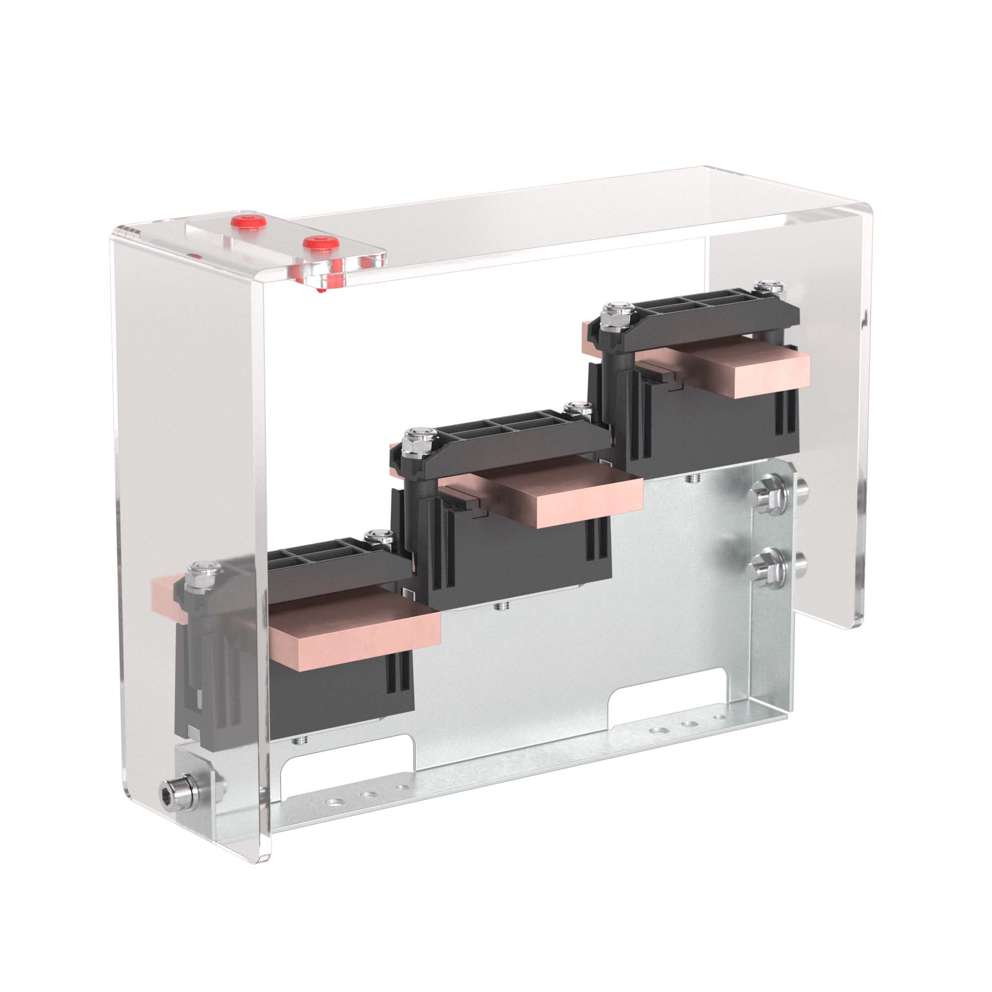 Комплект защитного кожуха ступенчатой шинной системы 4P