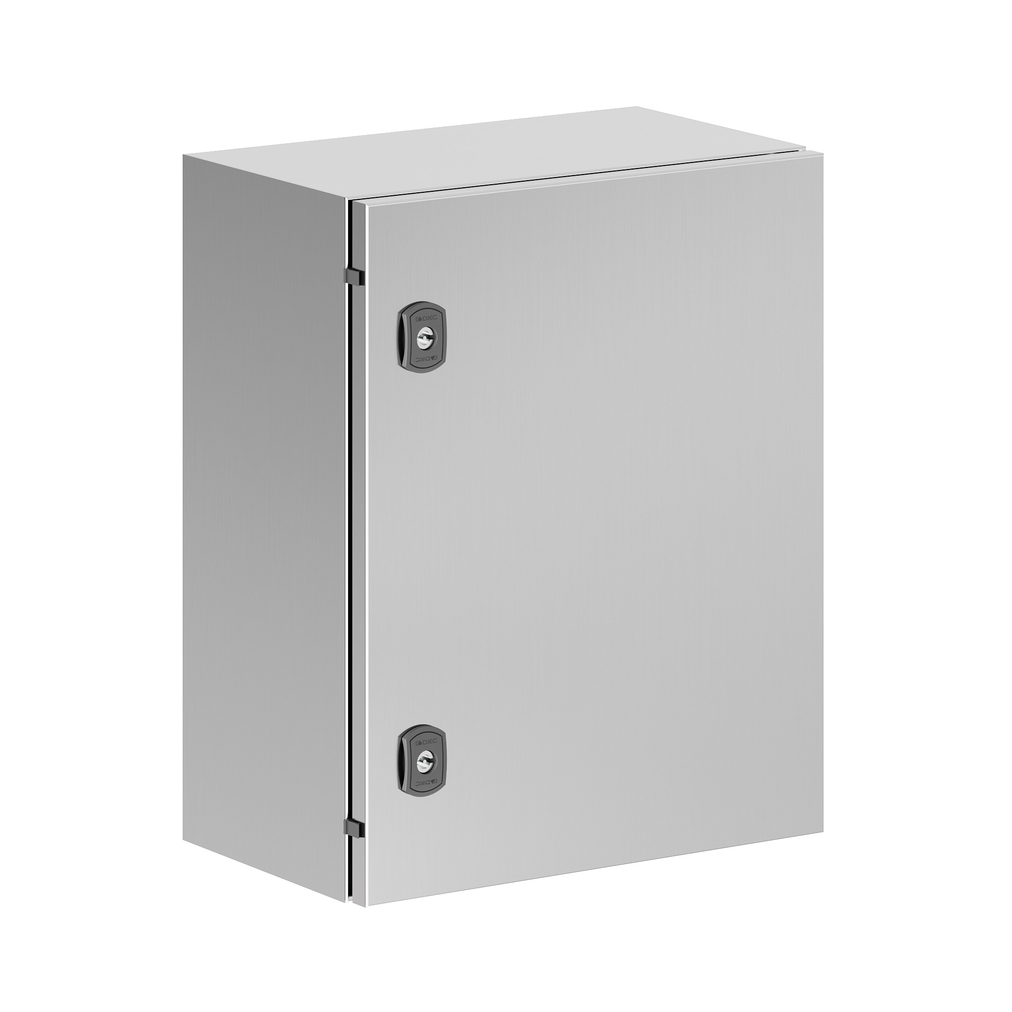 Корпуса навесные STH, нержавеющая сталь AISI304, с фланцем Корпус навесной STH с М/П из нержавеющей cтали AISI304 ВxШxГ 500x400x250 мм, с фланцем, IP66 DKC|ДКС