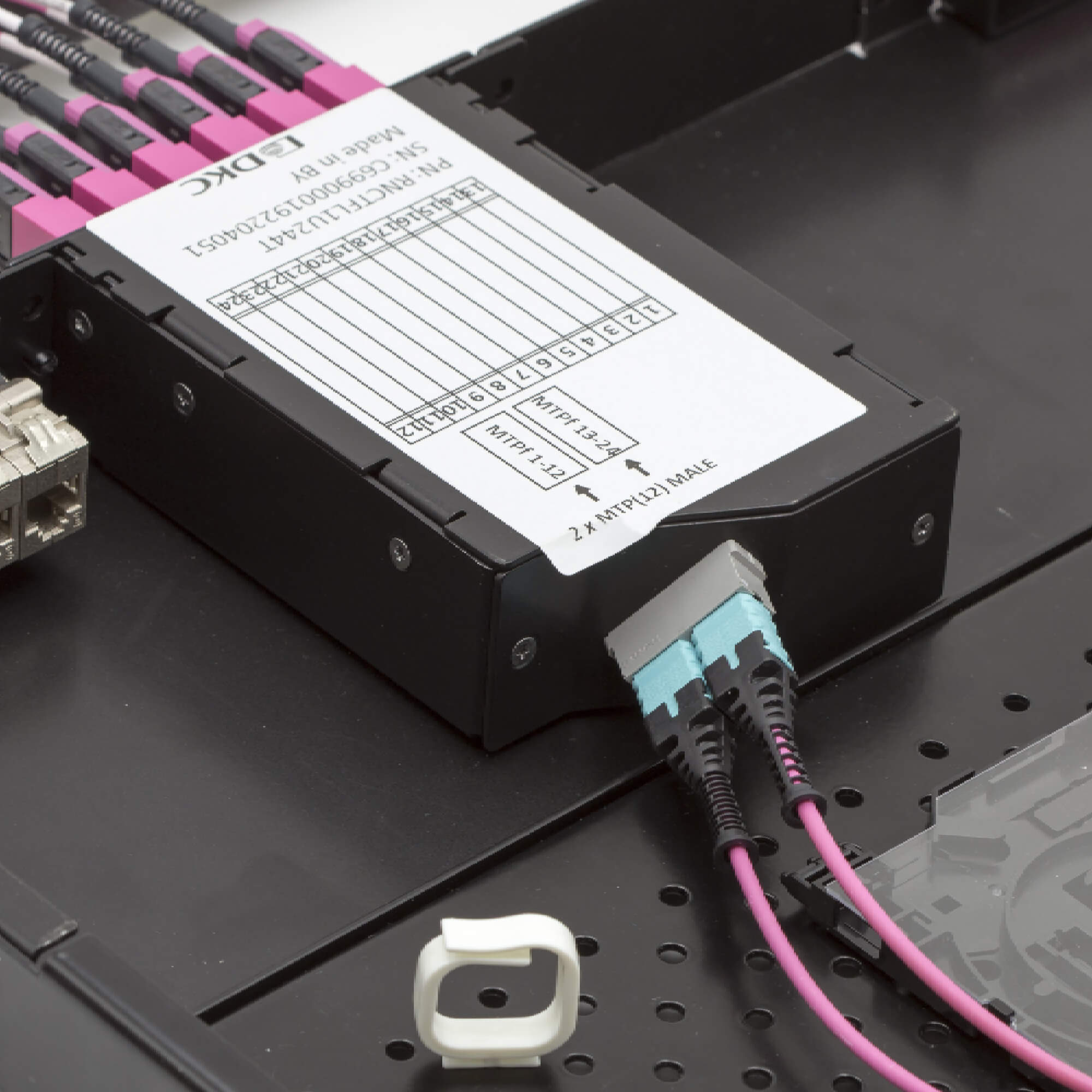 Оптическая патч-панель для установки 4 претерминированых кассет или ...