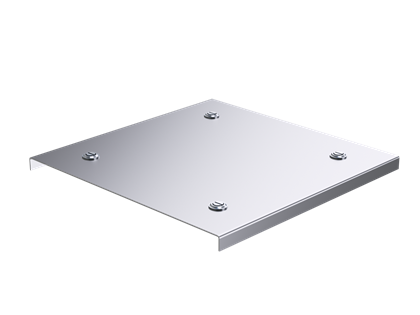 Крышка вертикального угла 900, цинк-ламель