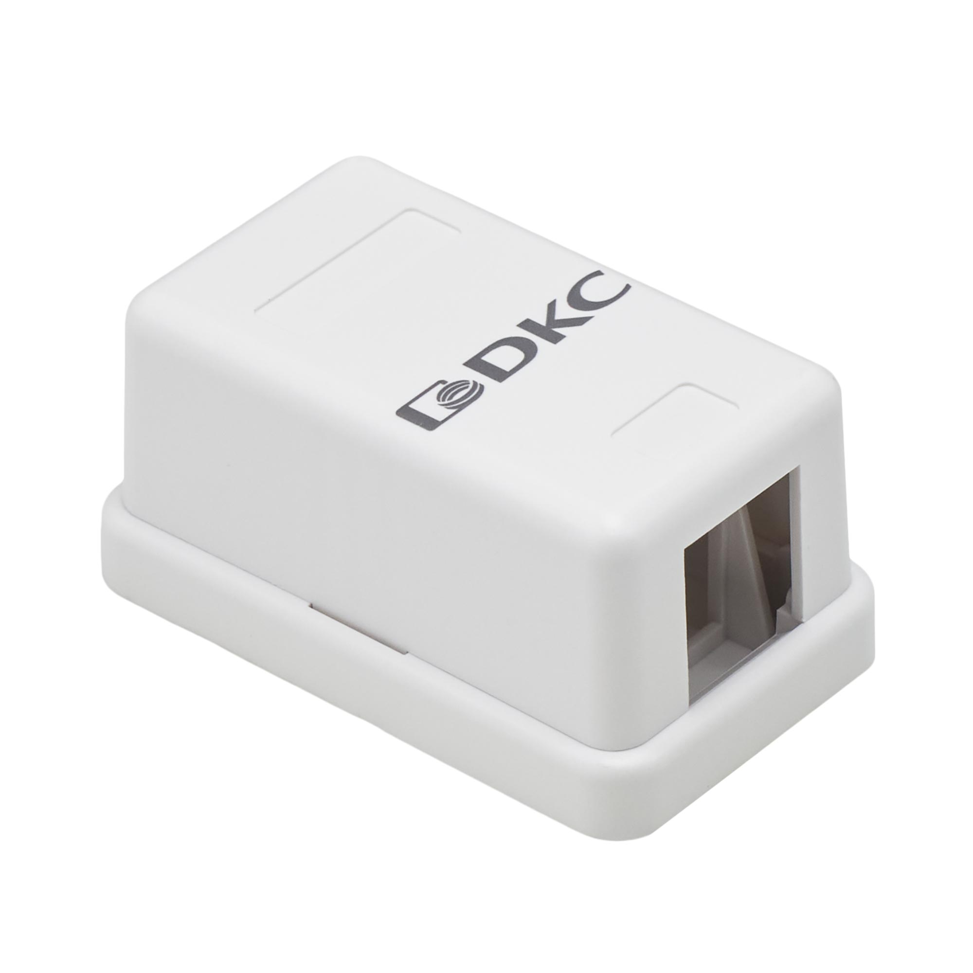 Настенные розетки Универсальная розетка, 1 порт для модулей Кейстоун (Keystone) DKC|ДКС