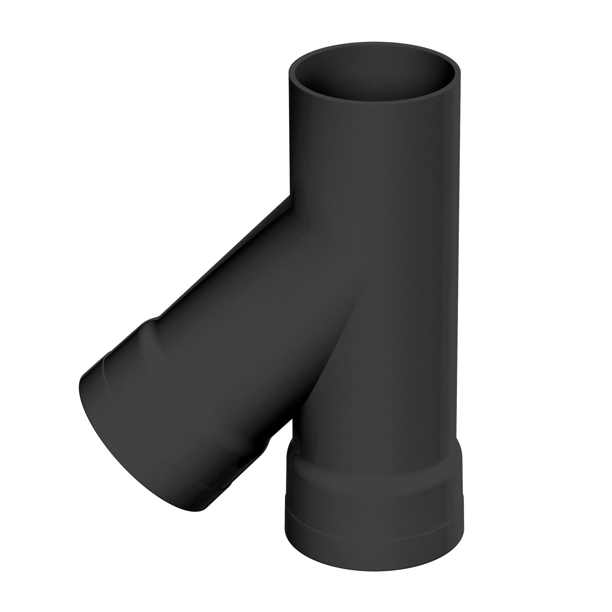 Аксессуары для двустенных труб Тройник для двустенных труб, 45 град., полипропилен, д.200мм DKC|ДКС