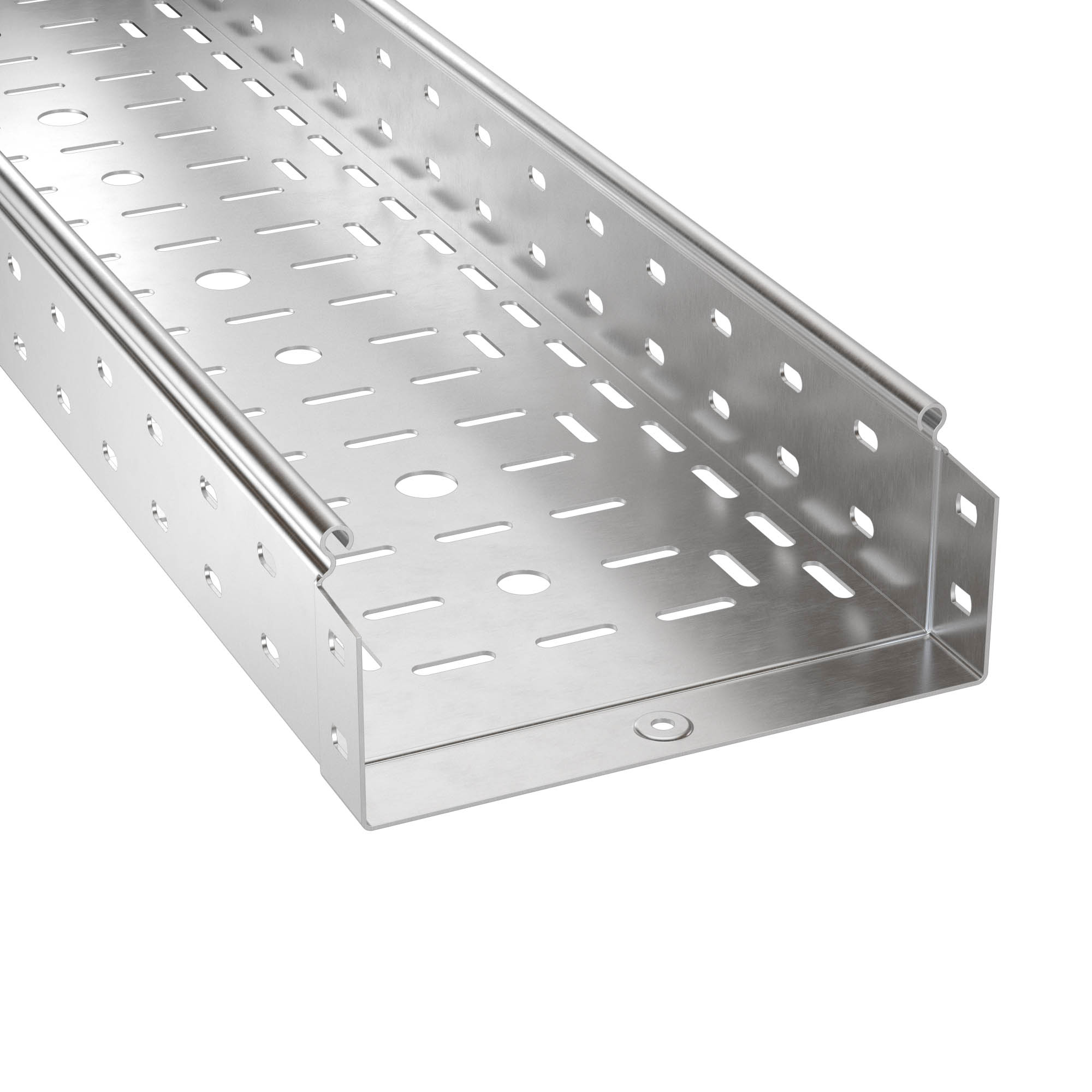 Лоток перфорированный 100х150х3000, толщ. 1,5мм, алюминий ДКС|DKC ...